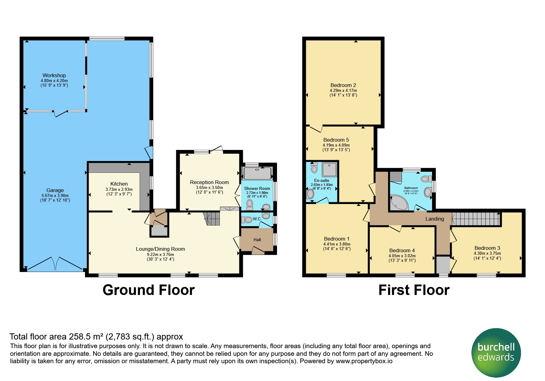 44, Eyres Gardens, ILKESTON floorplan