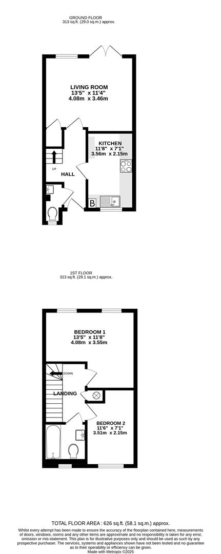 Fairlight Drive, Uxbridge floorplan