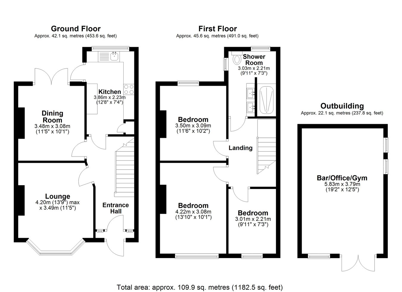 39, Hawkins Road, Folkestone floorplan