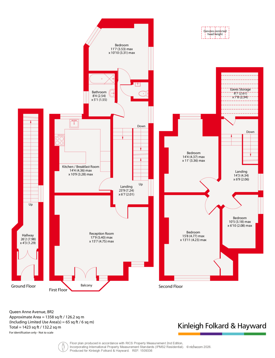 10B, Queen Anne Avenue, Kent floorplan