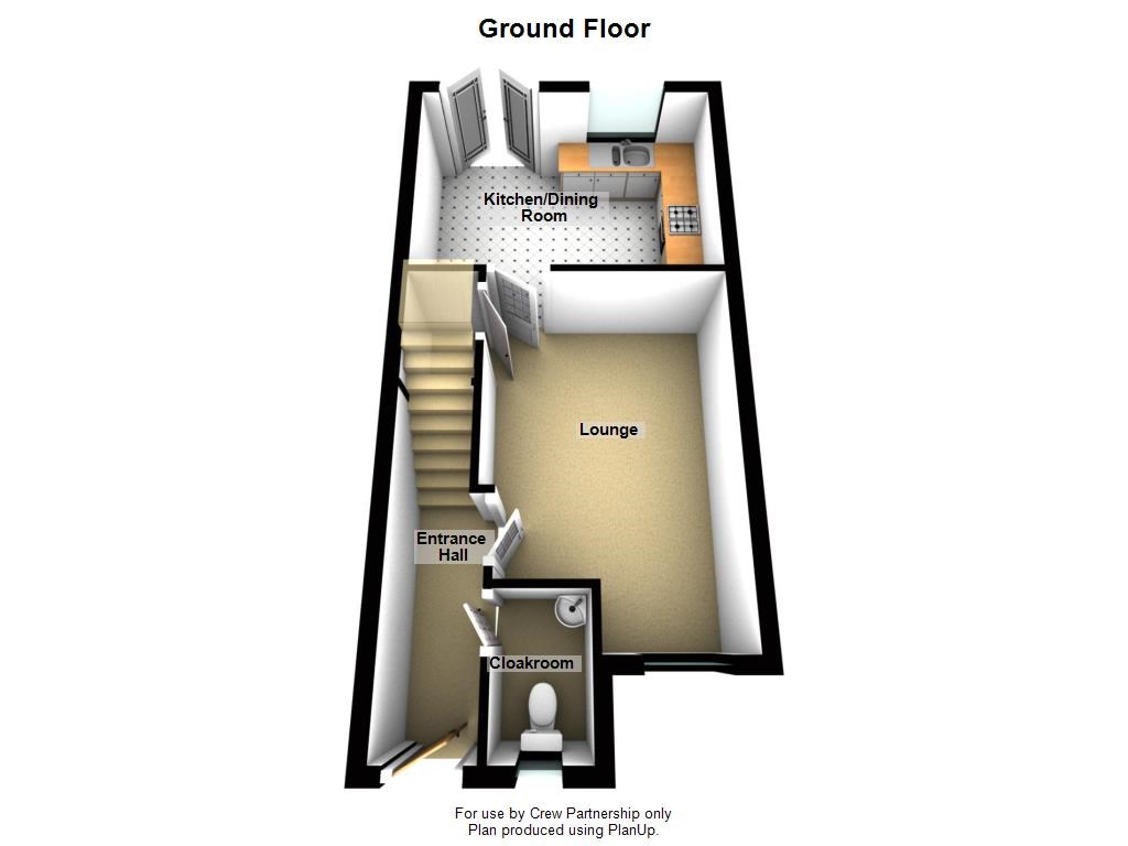 Upton Drive, BurtonOnTrent DE14, 2 bedroom end terrace house for sale