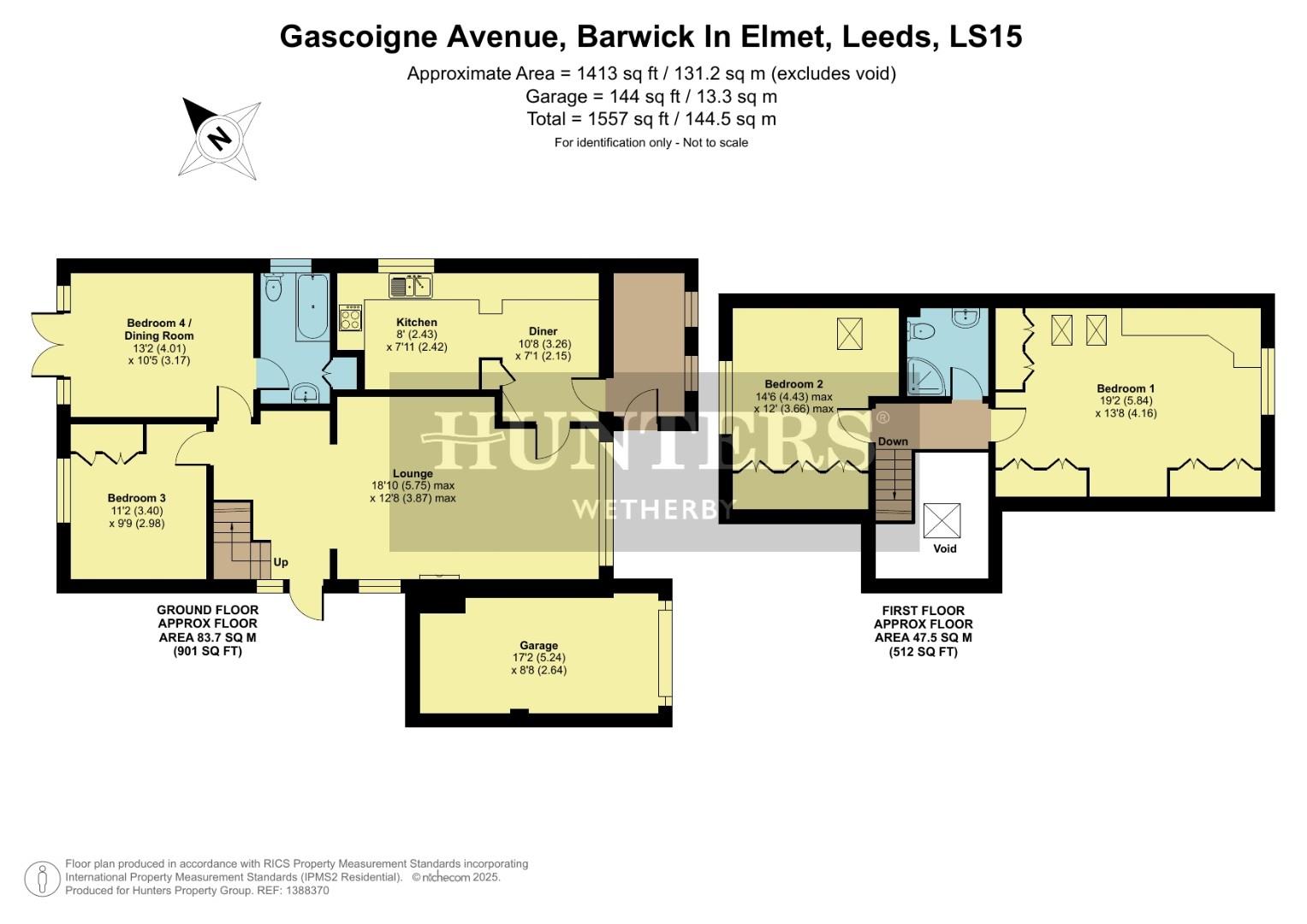 3, Gascoigne Avenue, Leeds floorplan