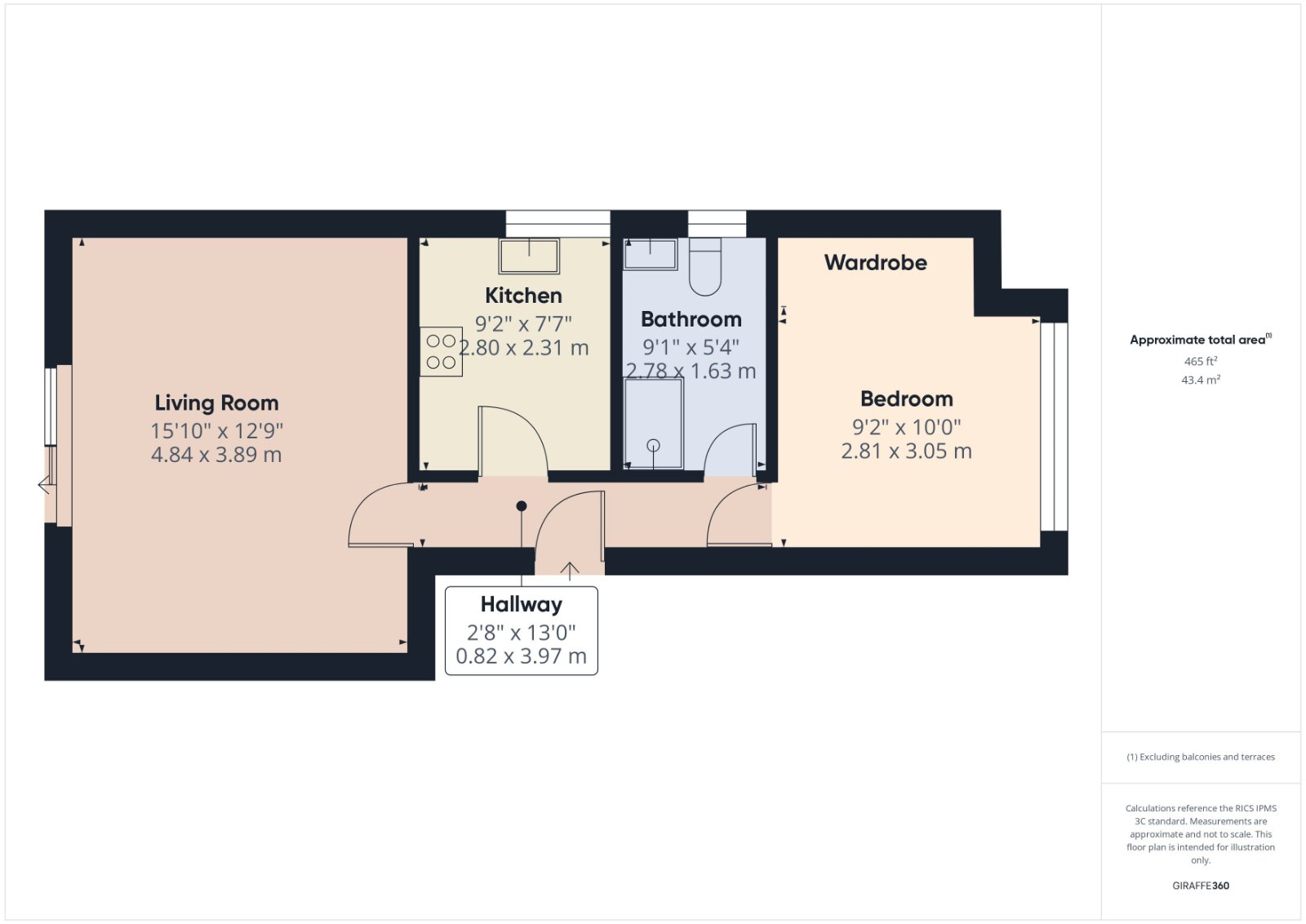 Flat 2, 44, Elmhurst Road, Berkshire floorplan