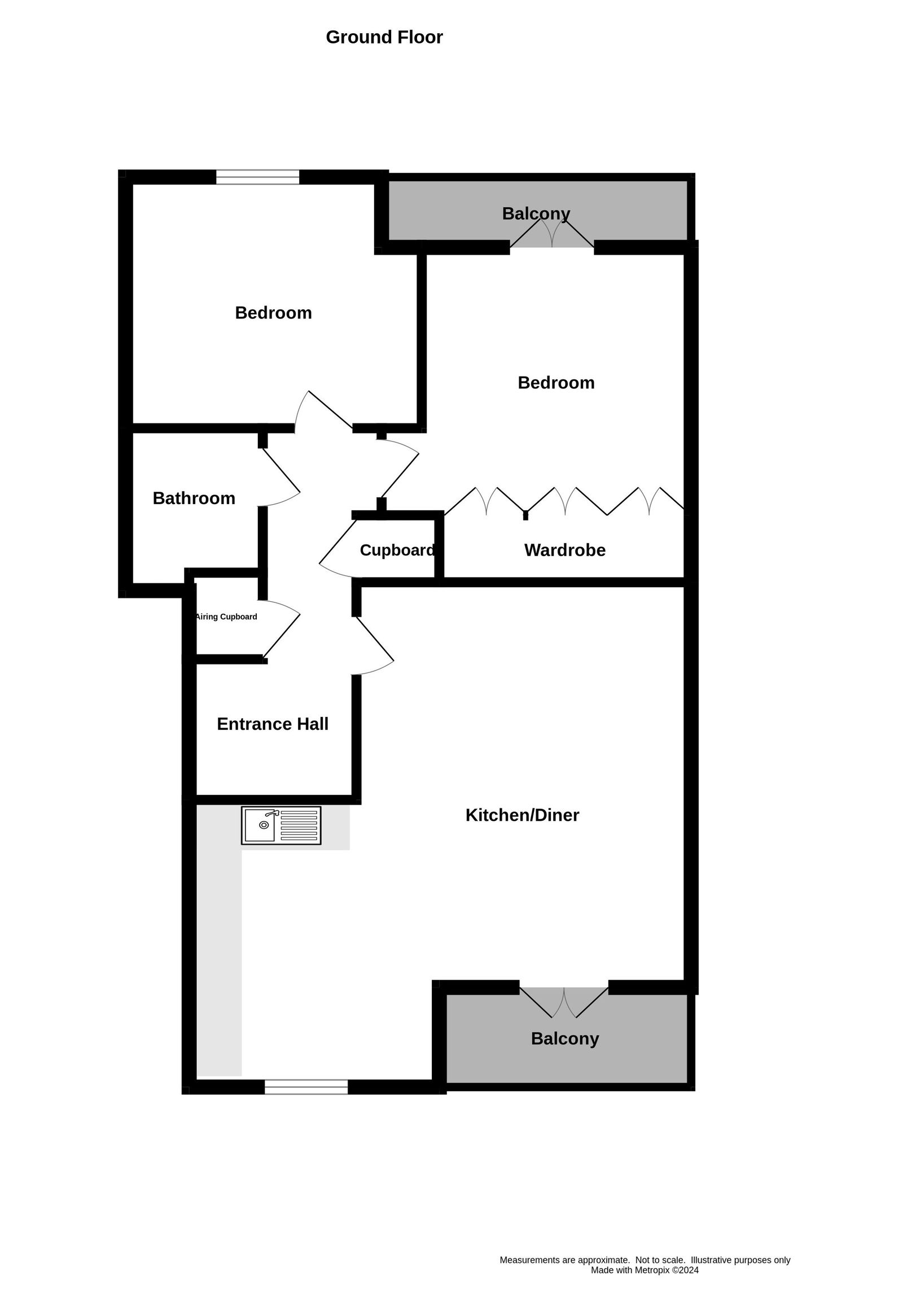 42, Attingham Drive, Dudley floorplan