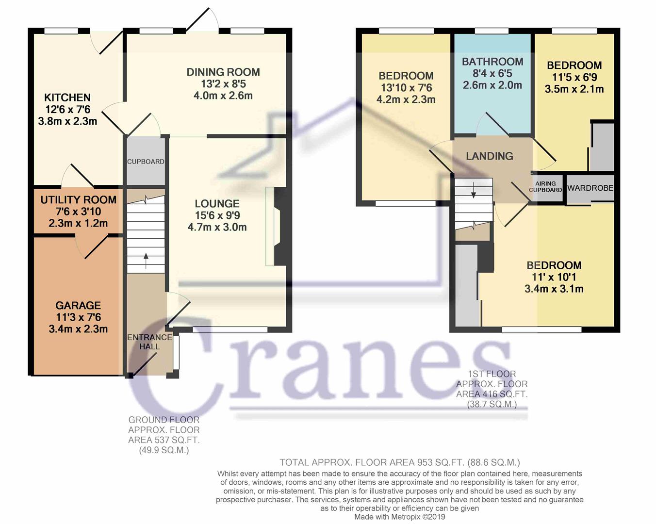 3 Bedrooms Terraced house for sale in Partridge Piece, Cranfield, Bedford MK43