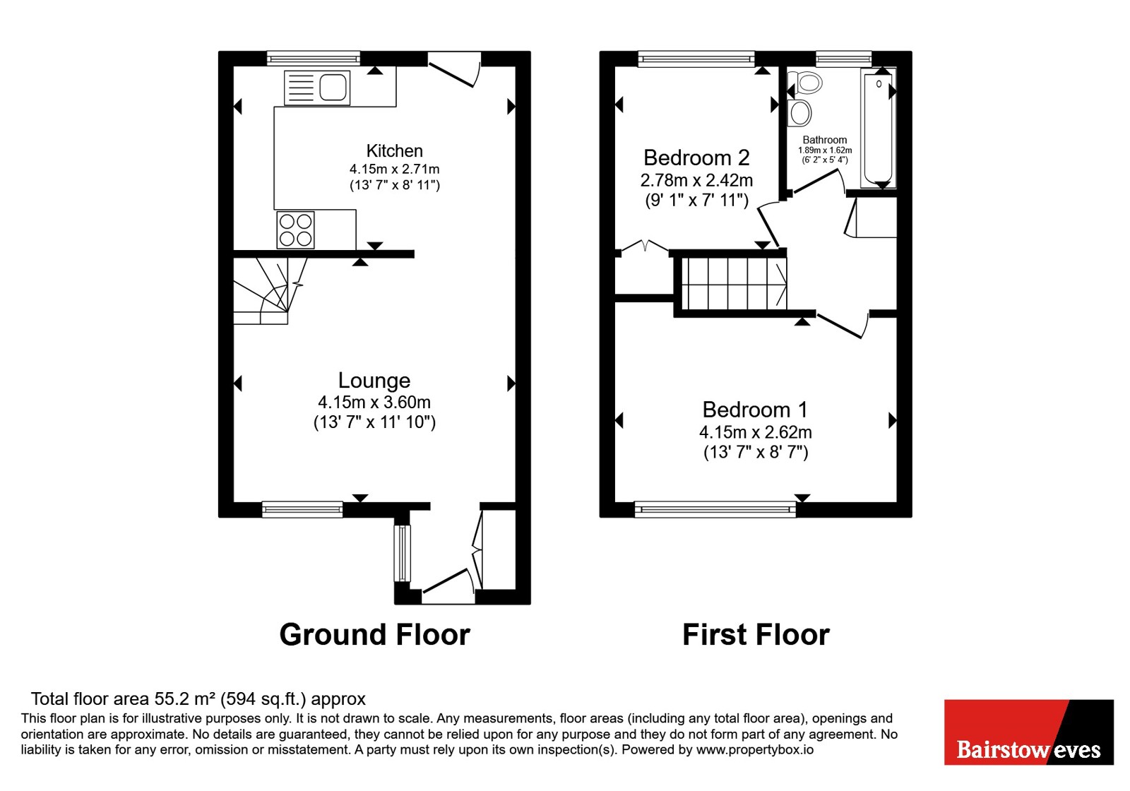 26, Abington Avenue, Nottinghamshire floorplan