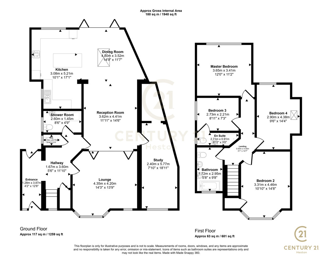 18, Minterne Avenue, SOUTHALL floorplan