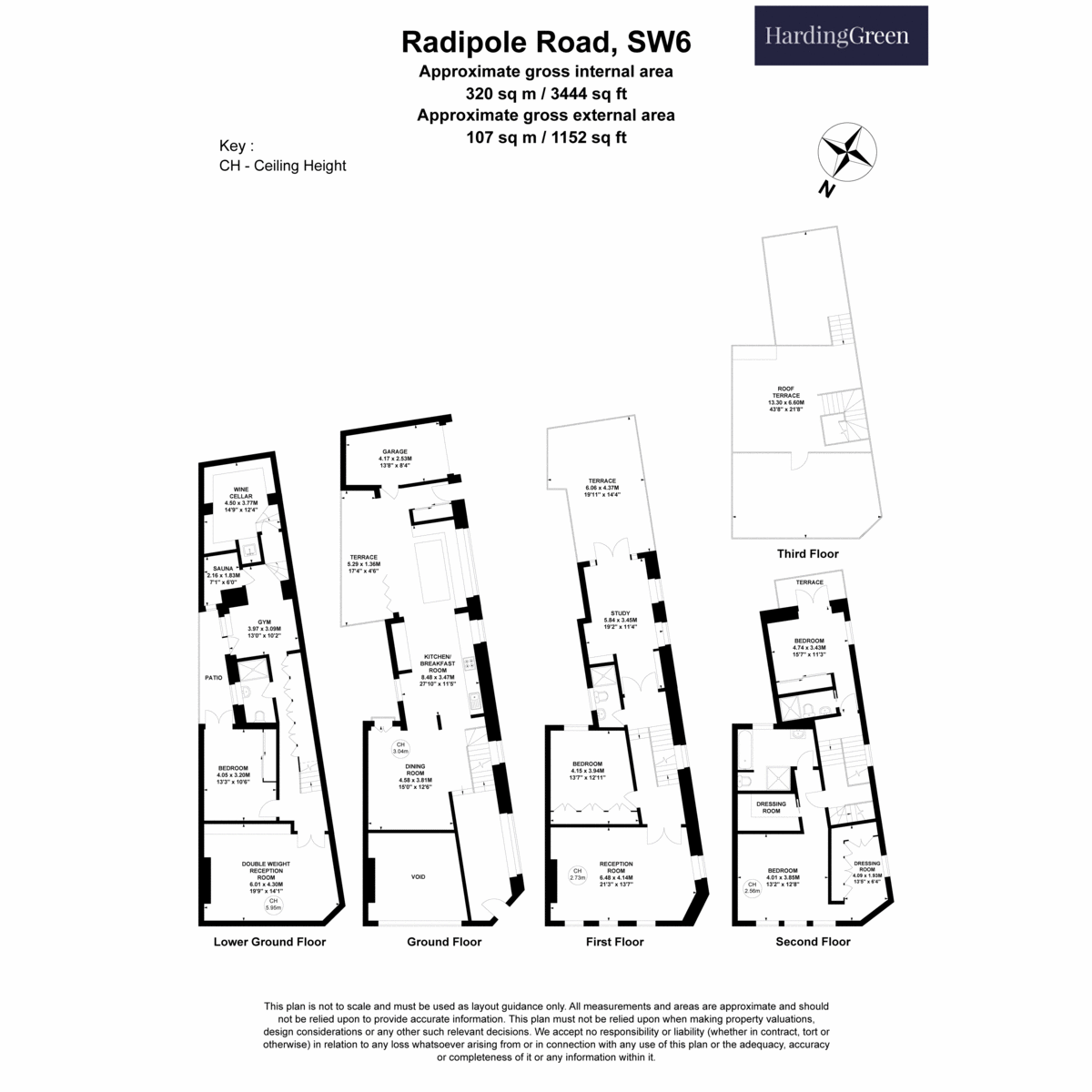 71, Radipole Road, London floorplan