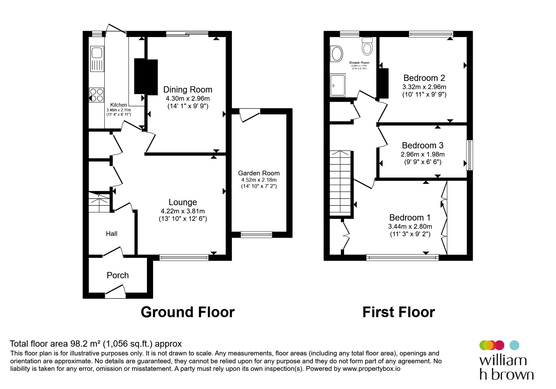 9, Lichfield Way, Broxbourne floorplan
