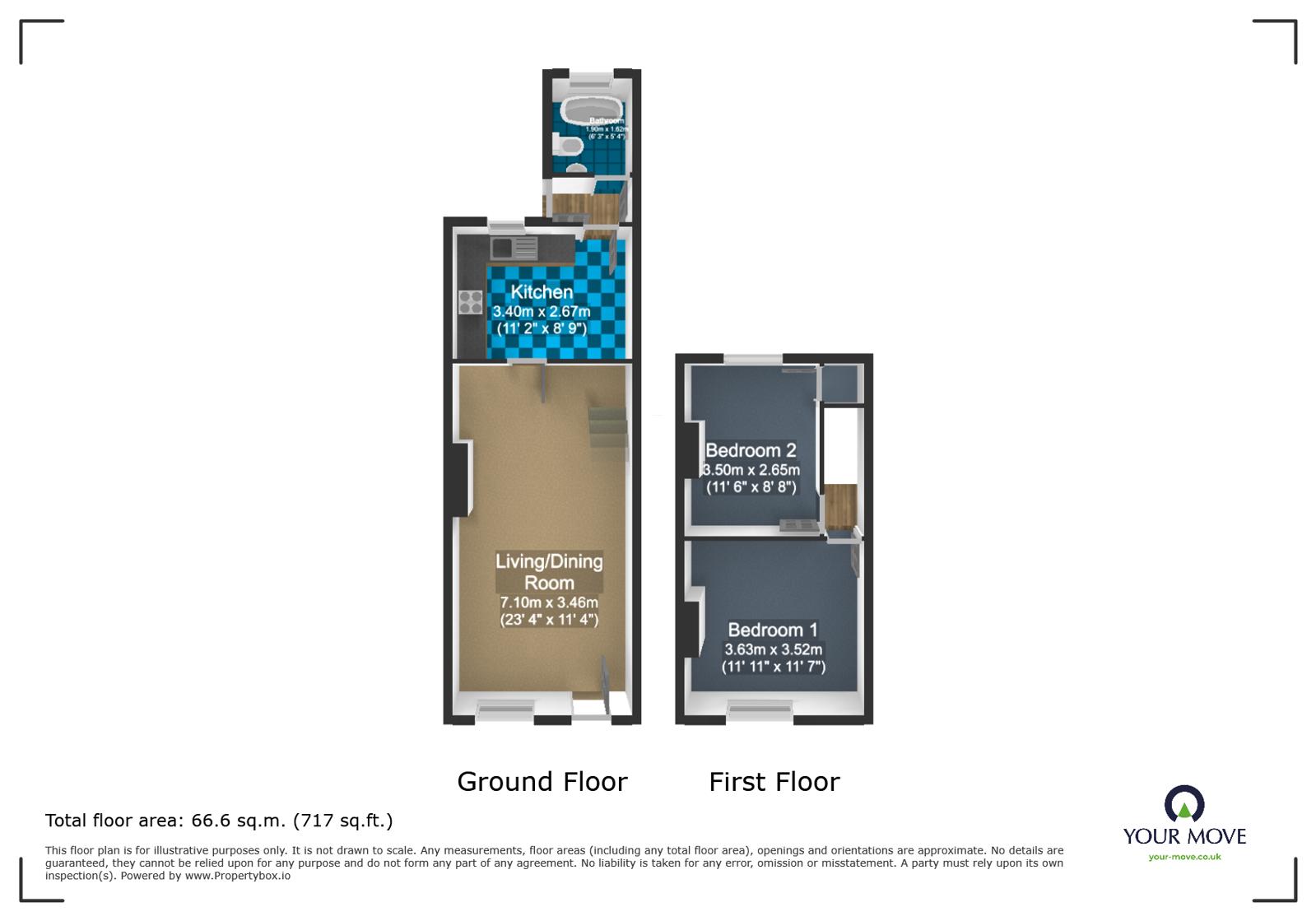 12, Occupation Street, West Midlands floorplan