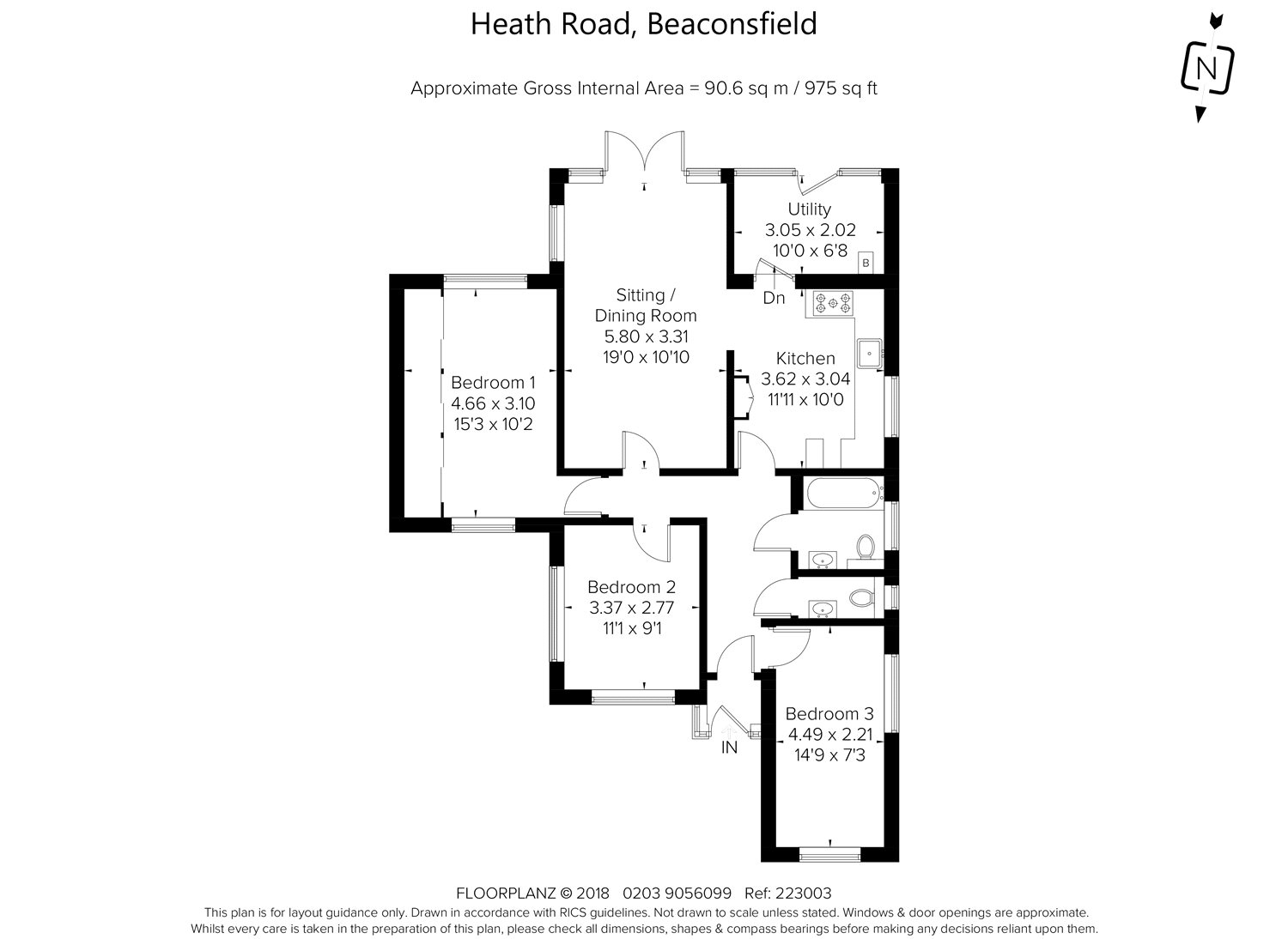 3 Bedrooms  for sale in Heath Road, Beaconsfield HP9