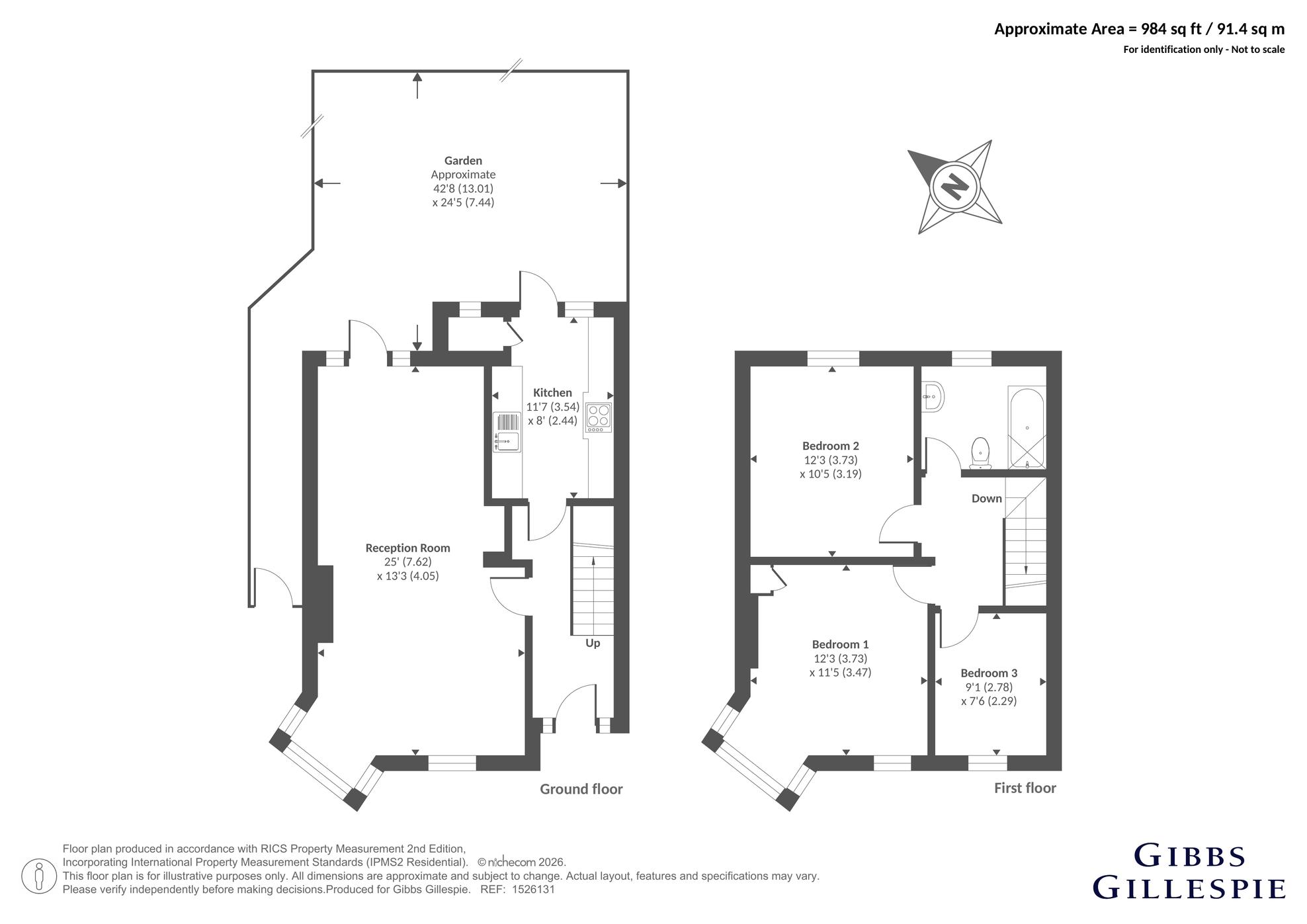Brunner Road, Ealing floorplan