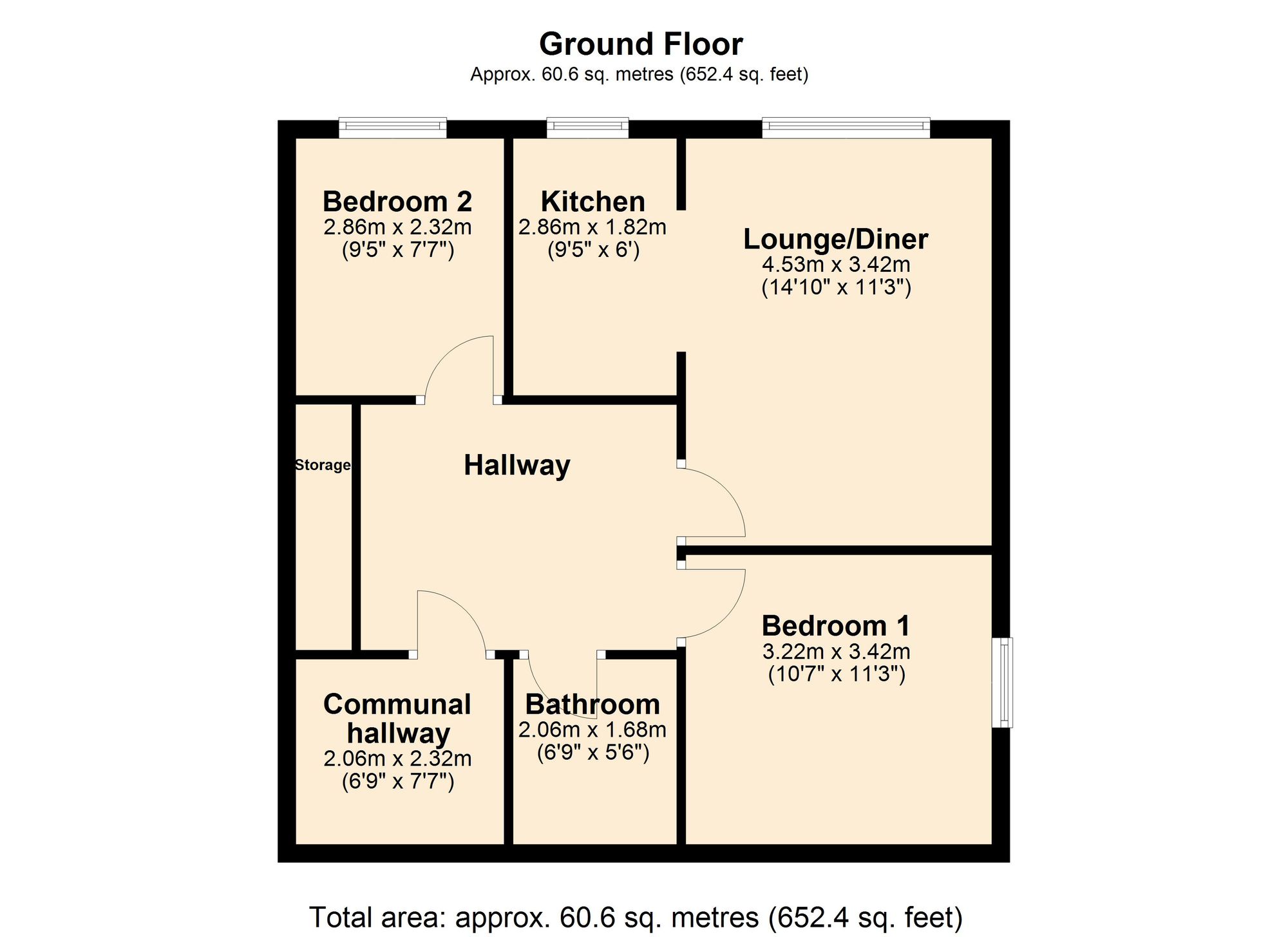 5 Lawson Court, Darwen floorplan