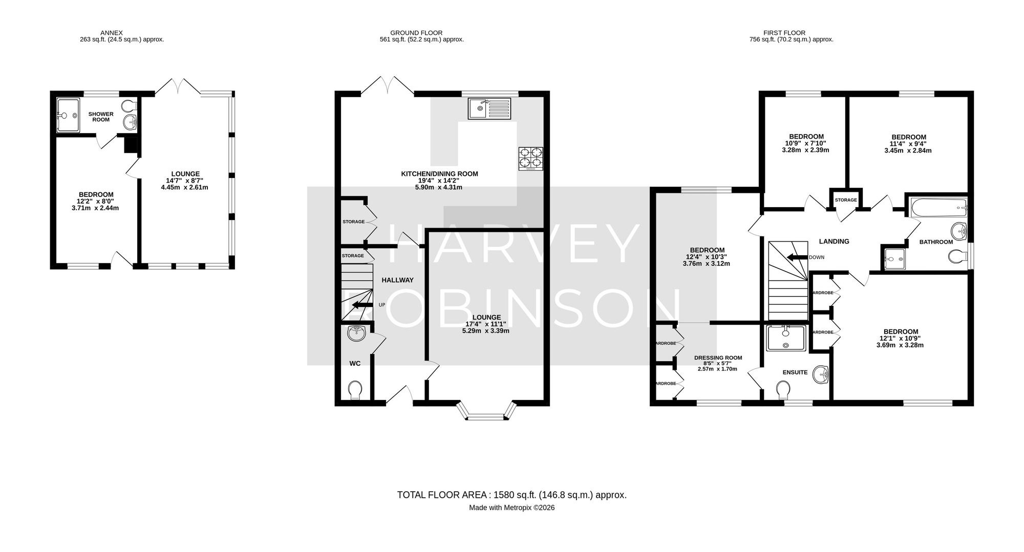 29 Devon Drive, Biggleswade floorplan