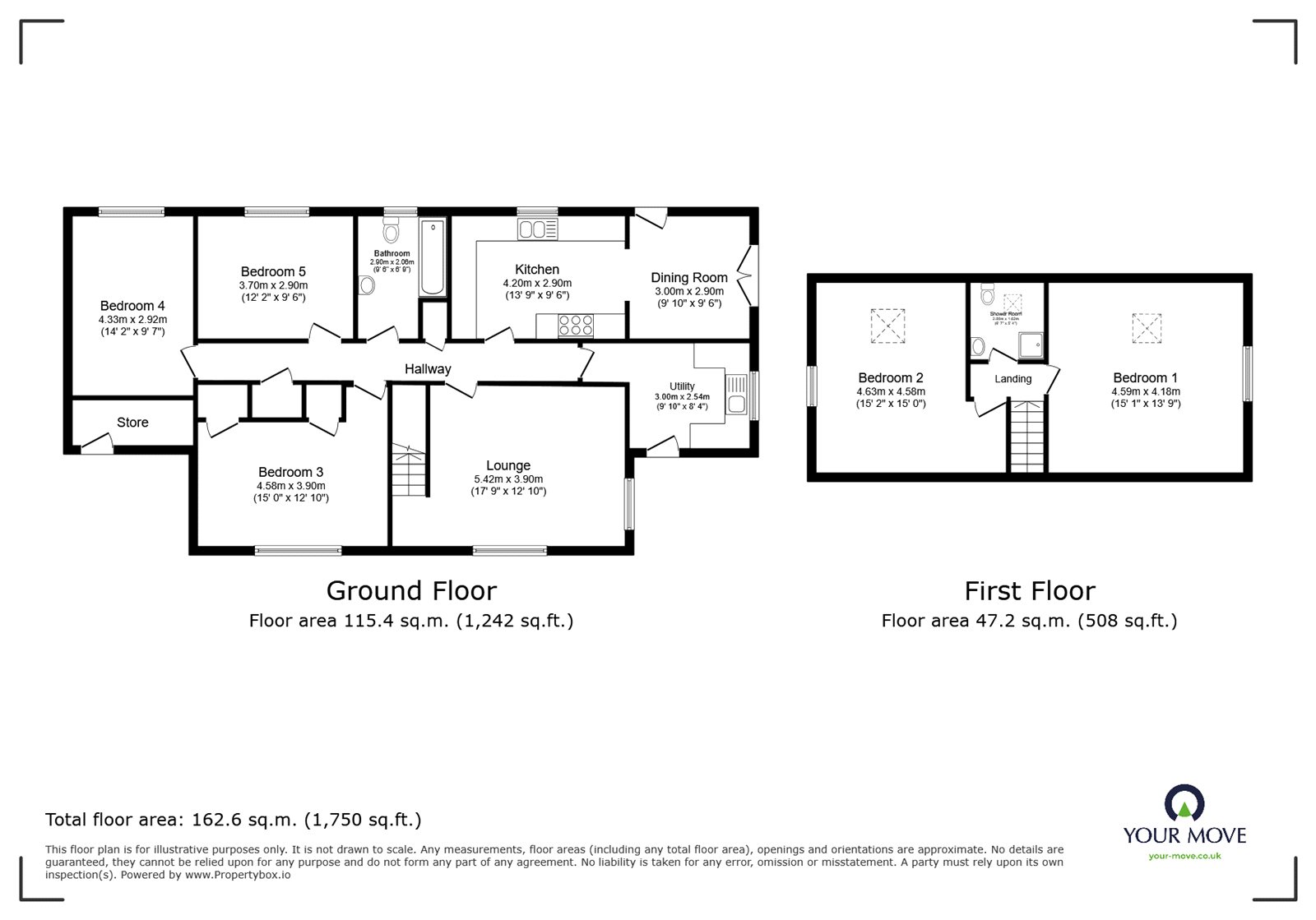 Malawi,, Green Lane, Doncaster floorplan
