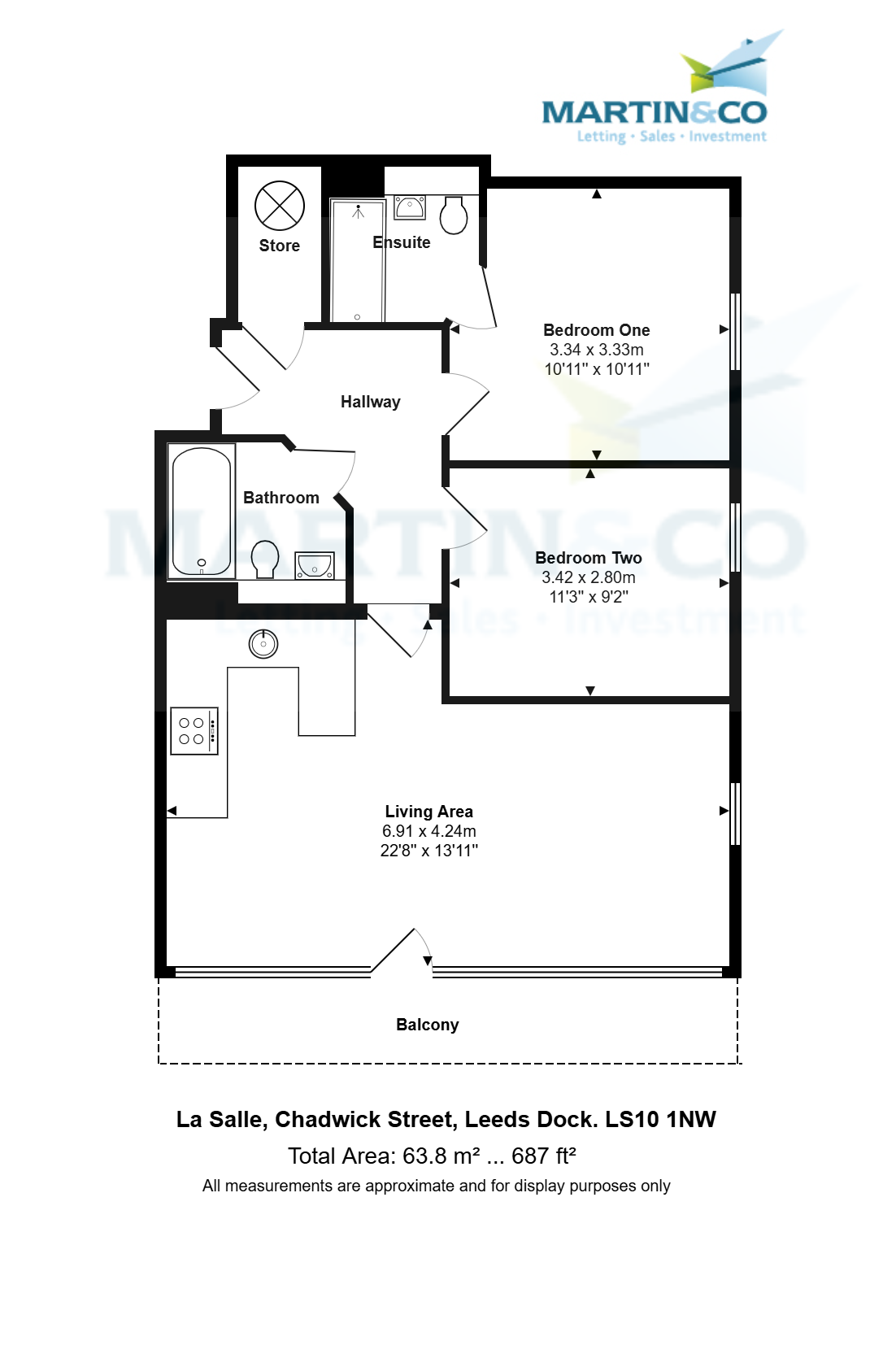 149, La Salle, Leeds floorplan