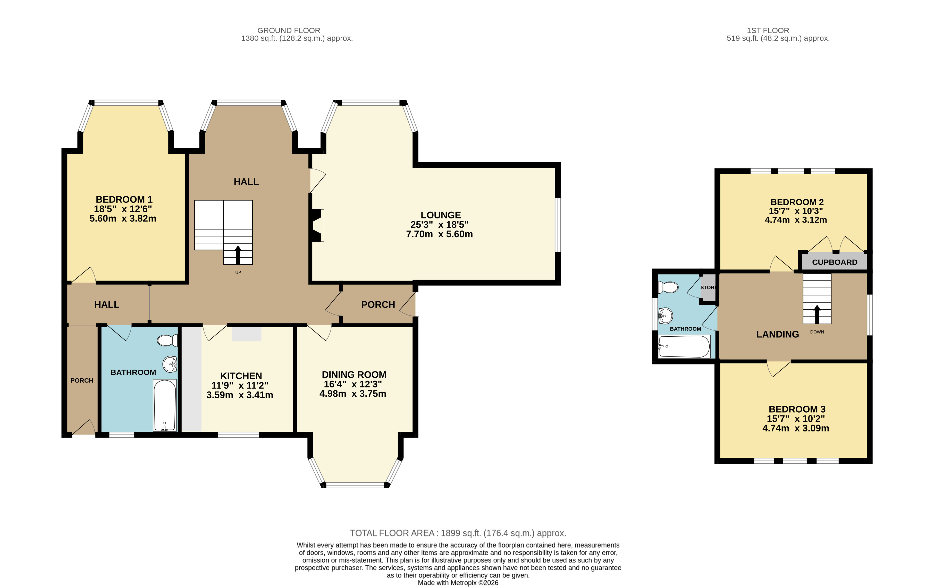 Ebroch,, Northdown Road, Devon floorplan