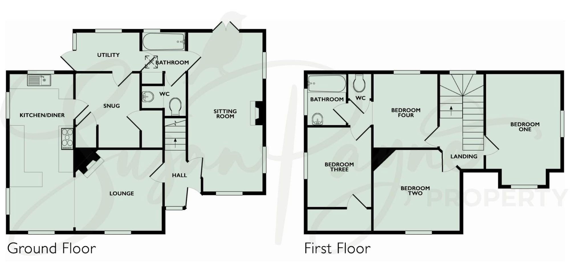 Grey Gables Manor Road, Ventnor floorplan