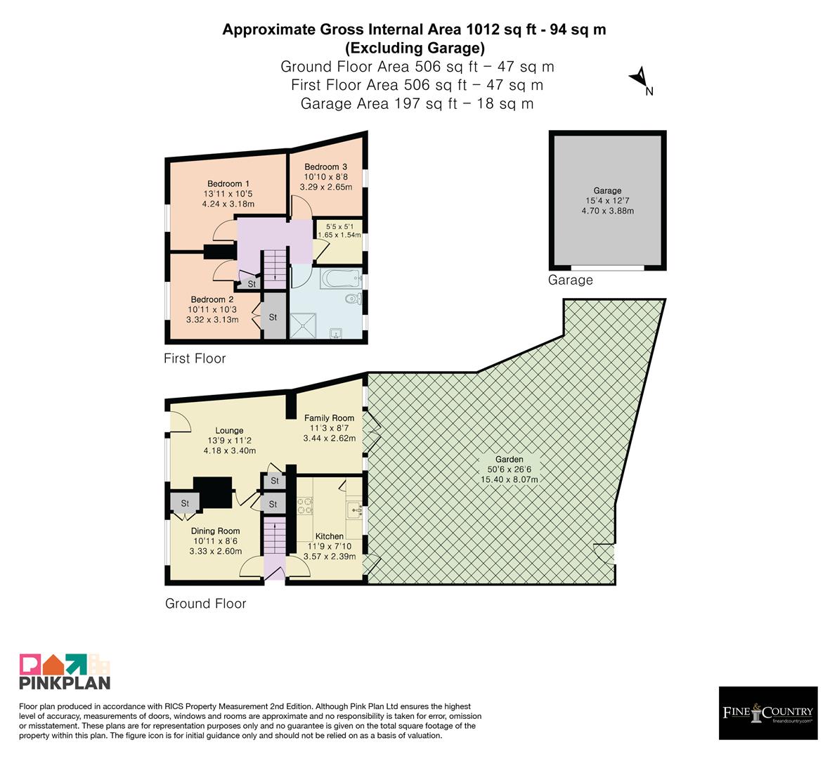 4 Waterside Cottages, Church Lane, Wendlebury floorplan
