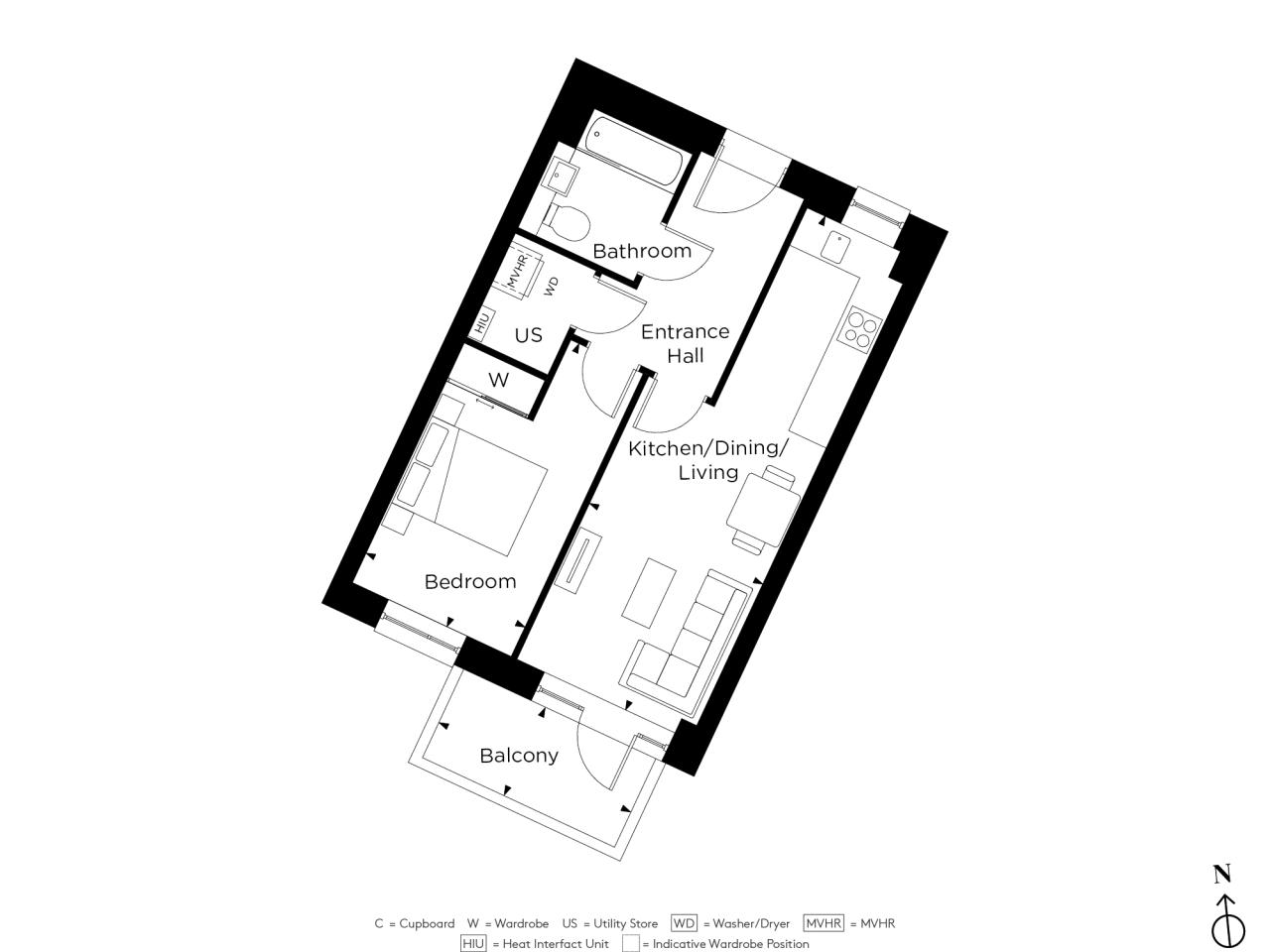 8, Lampton Parkside, Hounslow,
TW3 floorplan