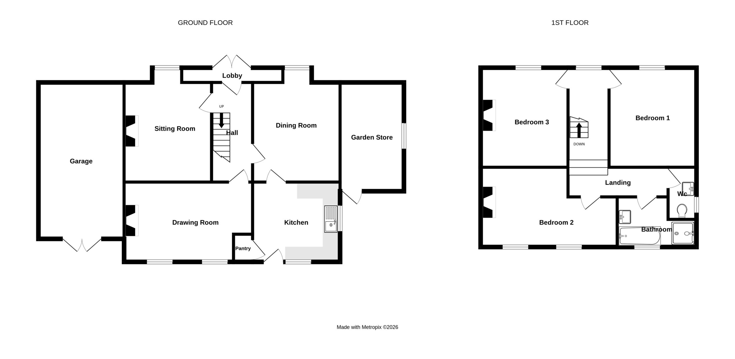 Pres du Val, Les Rebouquets, Forest floorplan