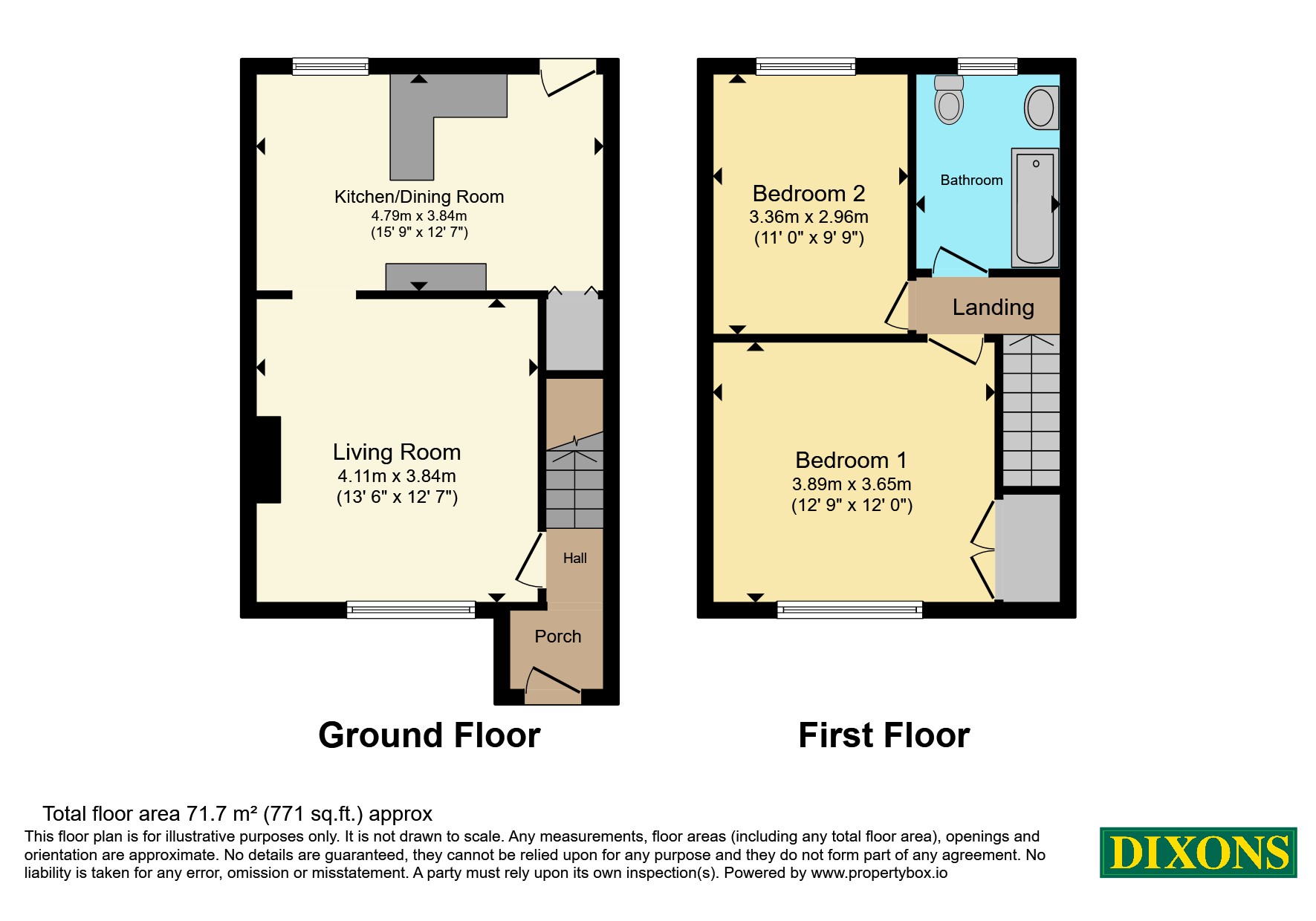 4, Haley Street, West Midlands floorplan