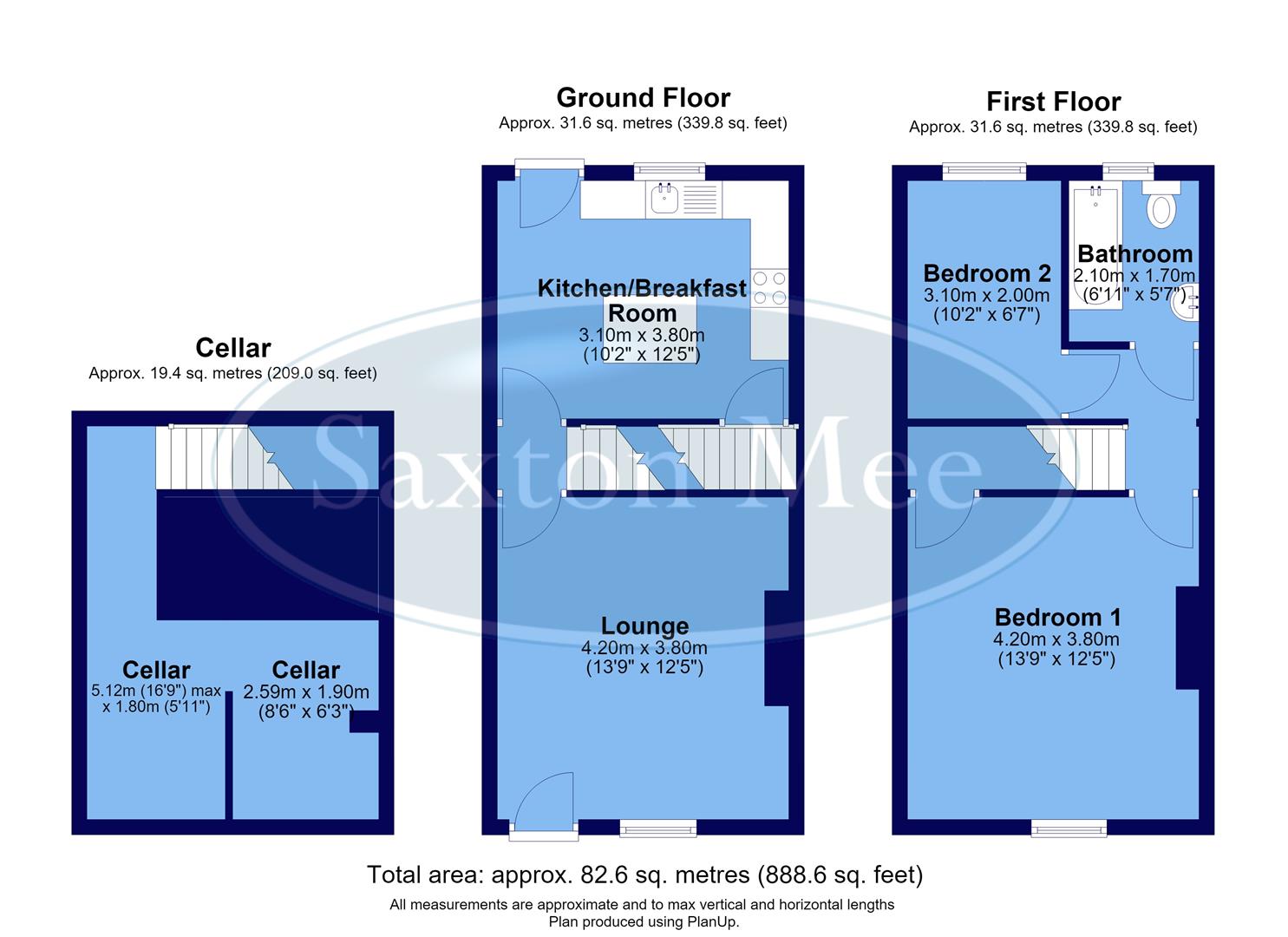 17, Grove Road, Sheffield floorplan