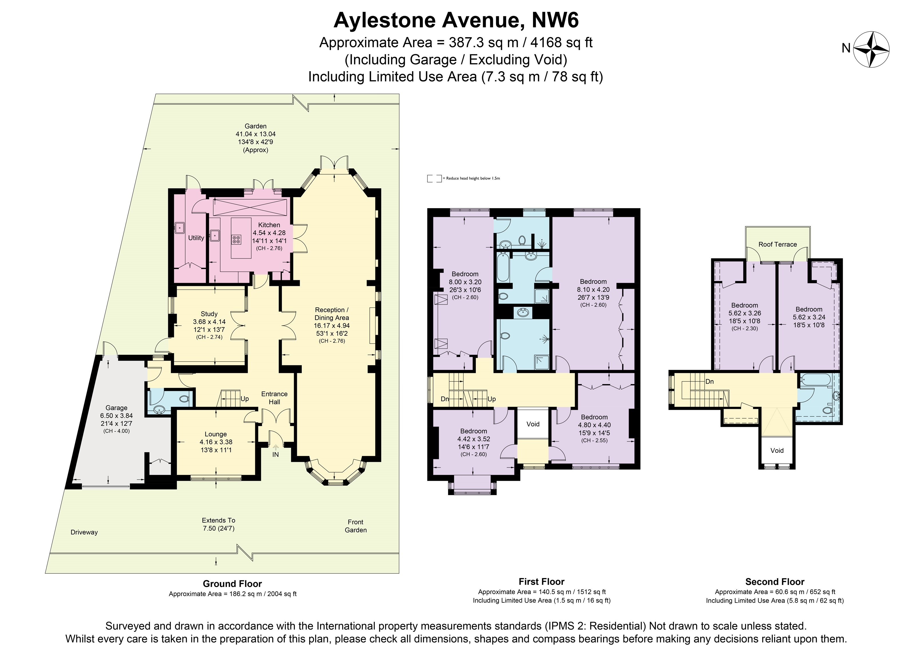 Aylestone Avenue, London, NW6 floorplan