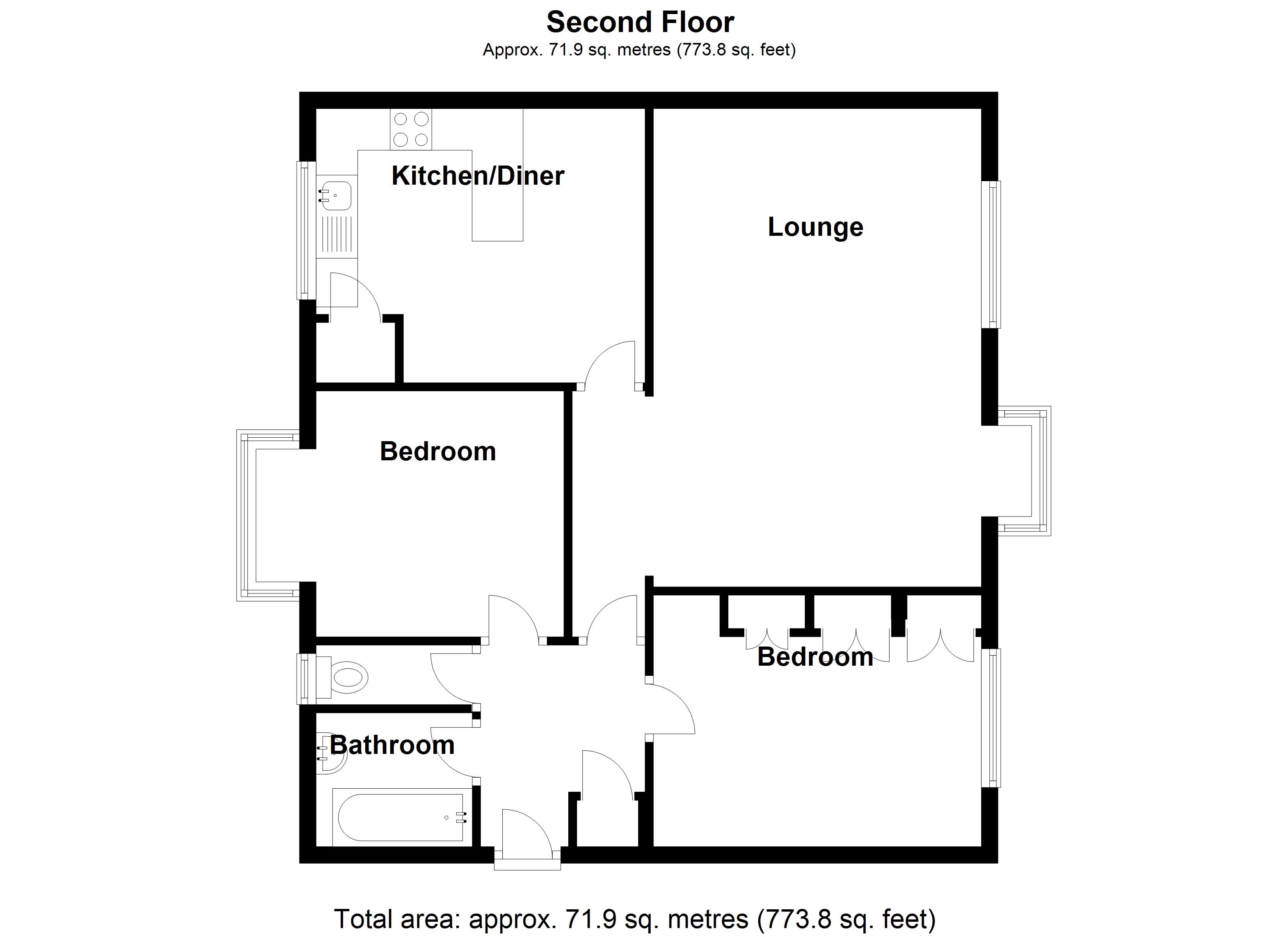 Malvern Park Avenue, Solihull B91, 2 bedroom flat for sale 61601905