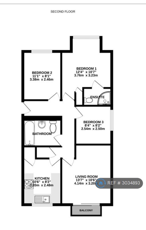 Greencroft Clockhouse Road, Farnborough floorplan