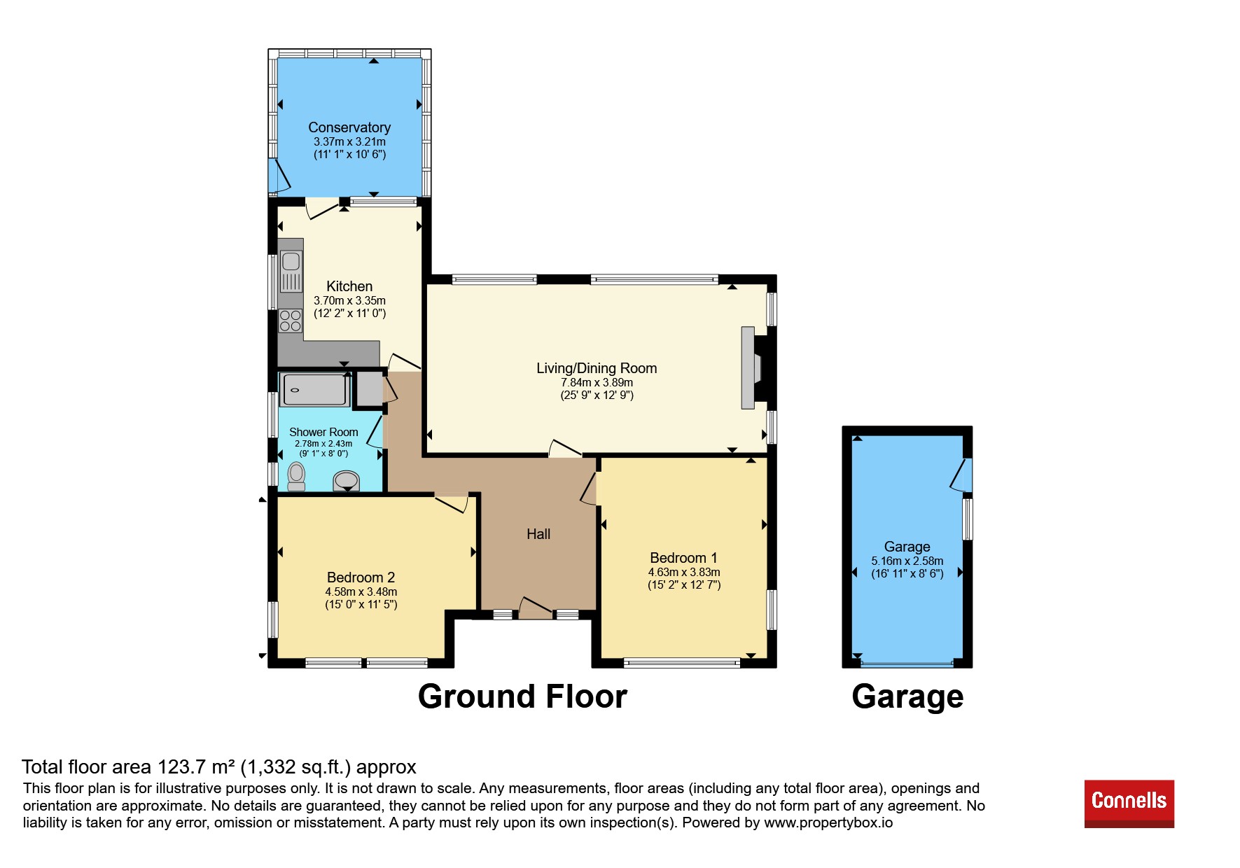 9, Malcomb Close, Bournemouth floorplan
