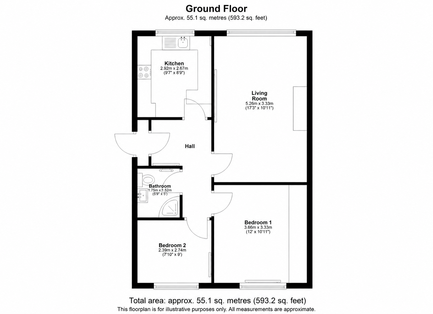 10, Leaventhorpe Way, Bradford floorplan