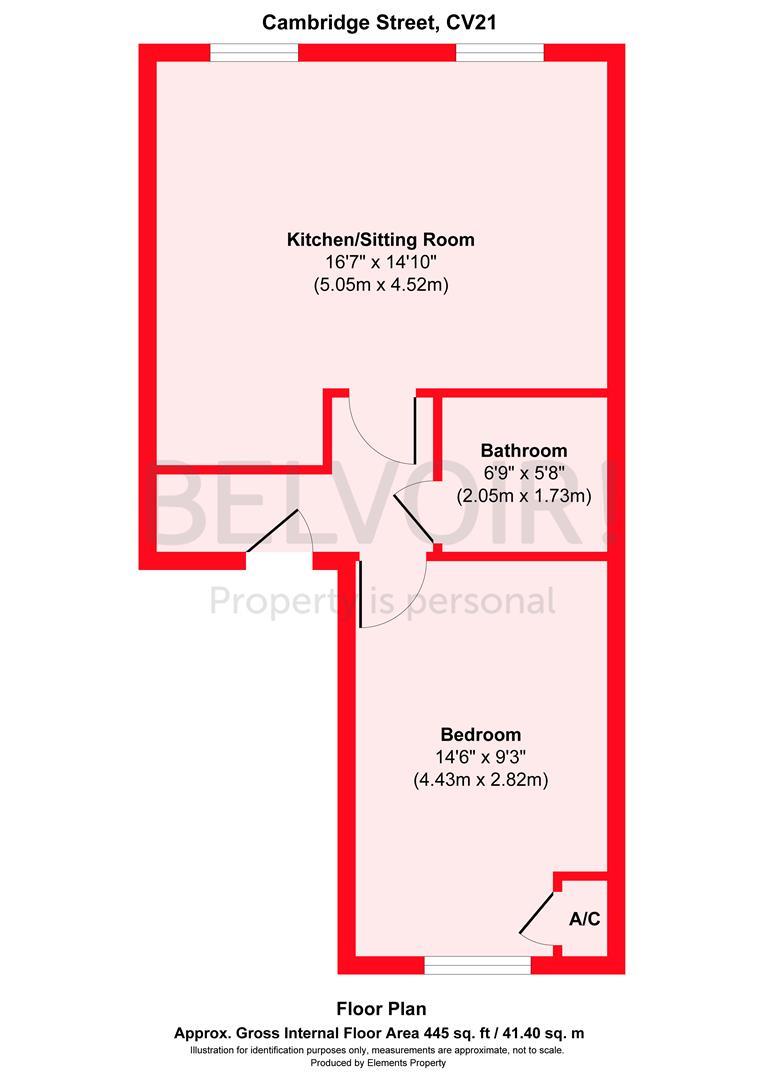 150D, Cambridge Street, Rugby floorplan