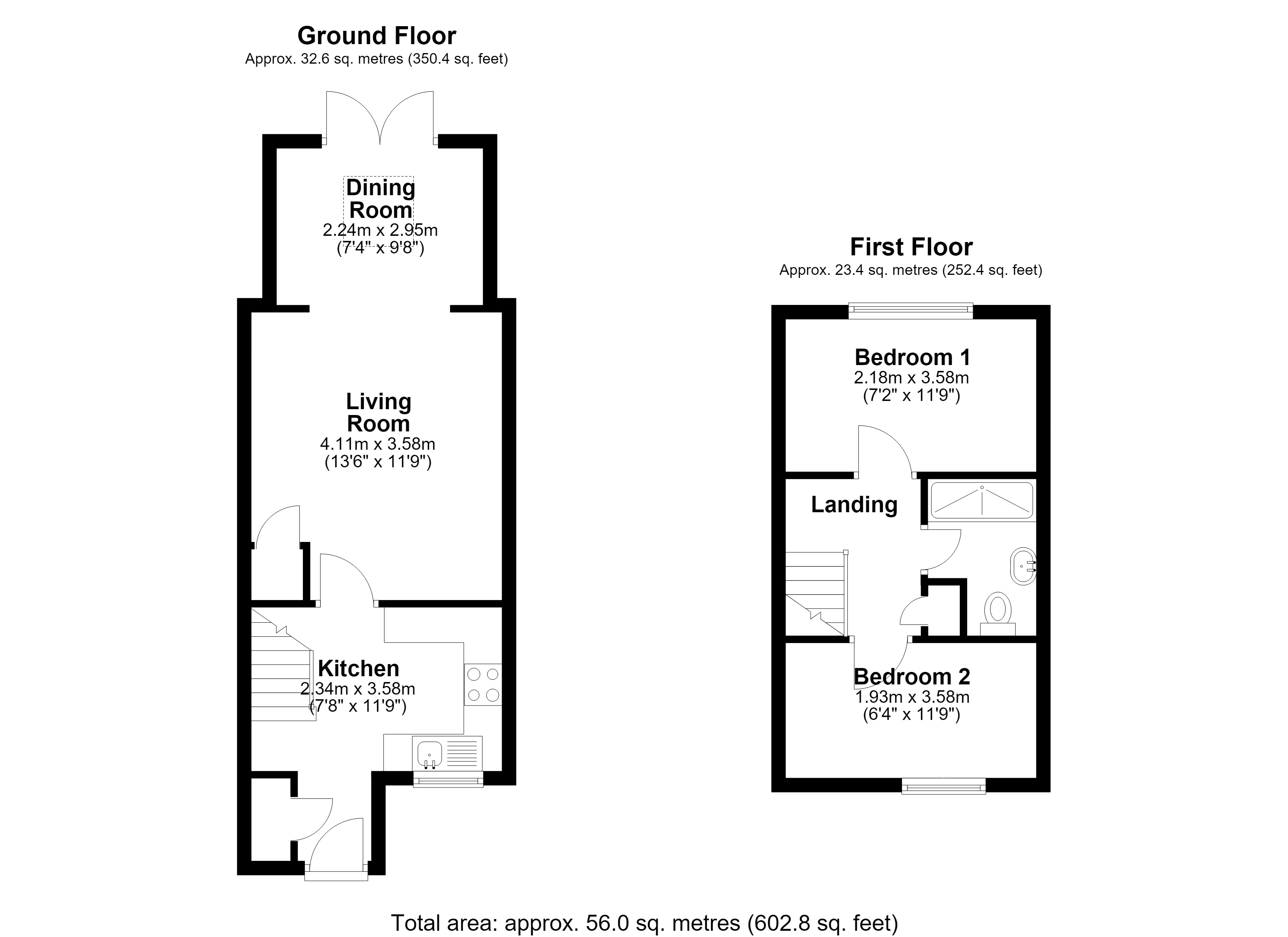 5, Shandys Close, Horsham floorplan
