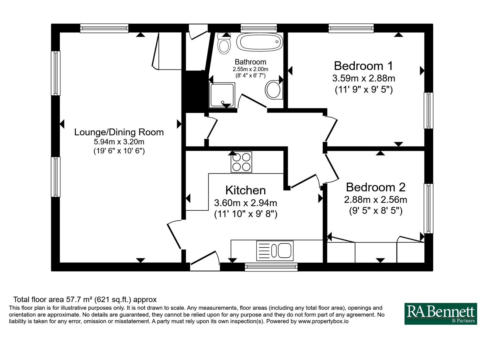 Berkeley Vale Park, Gloucestershire floorplan