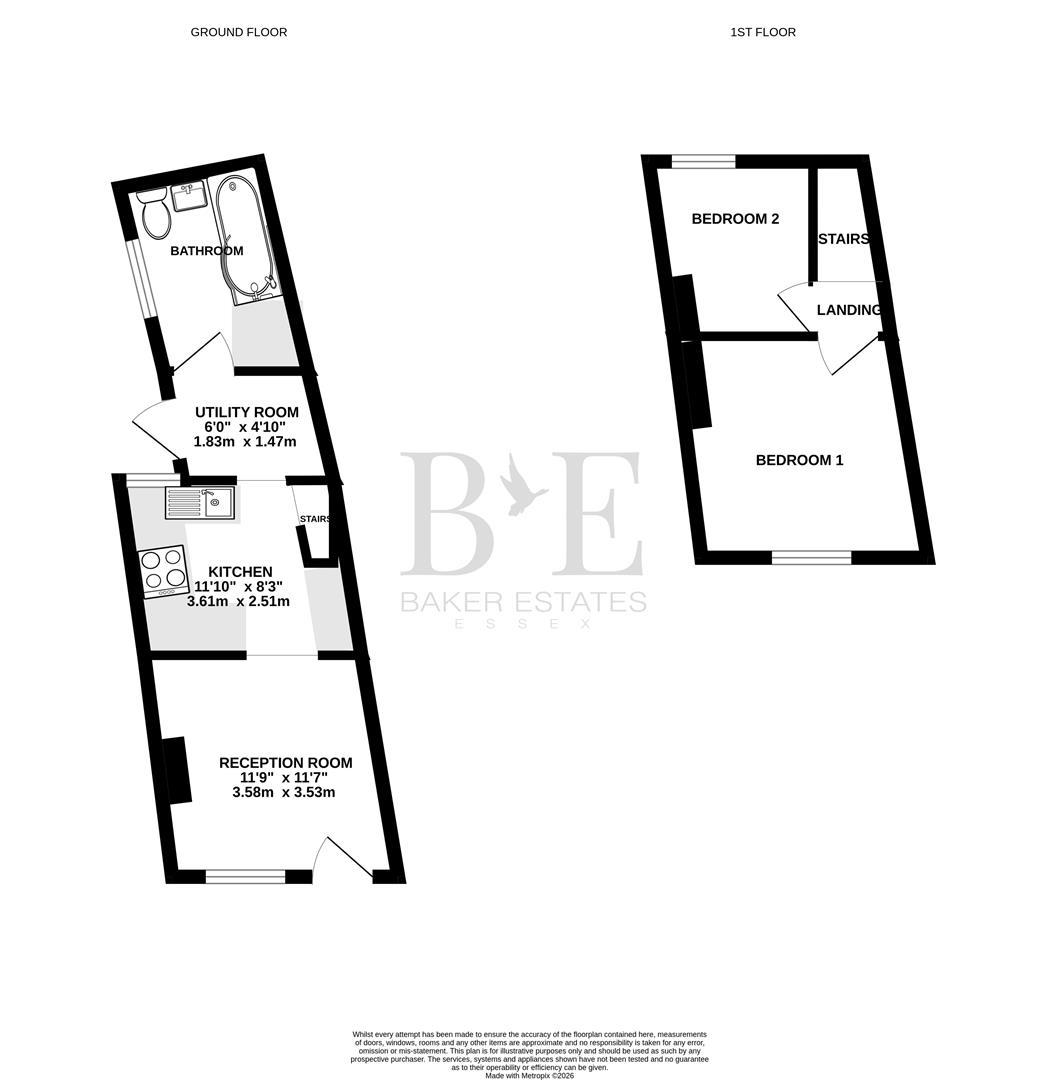 117, Barrack Street, Colchester floorplan