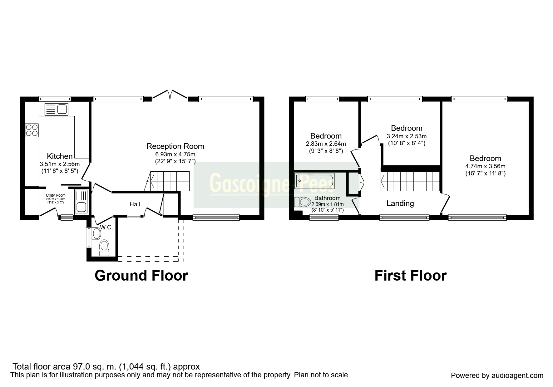 3 Bedrooms  to rent in Merrow Woods, Guildford GU1