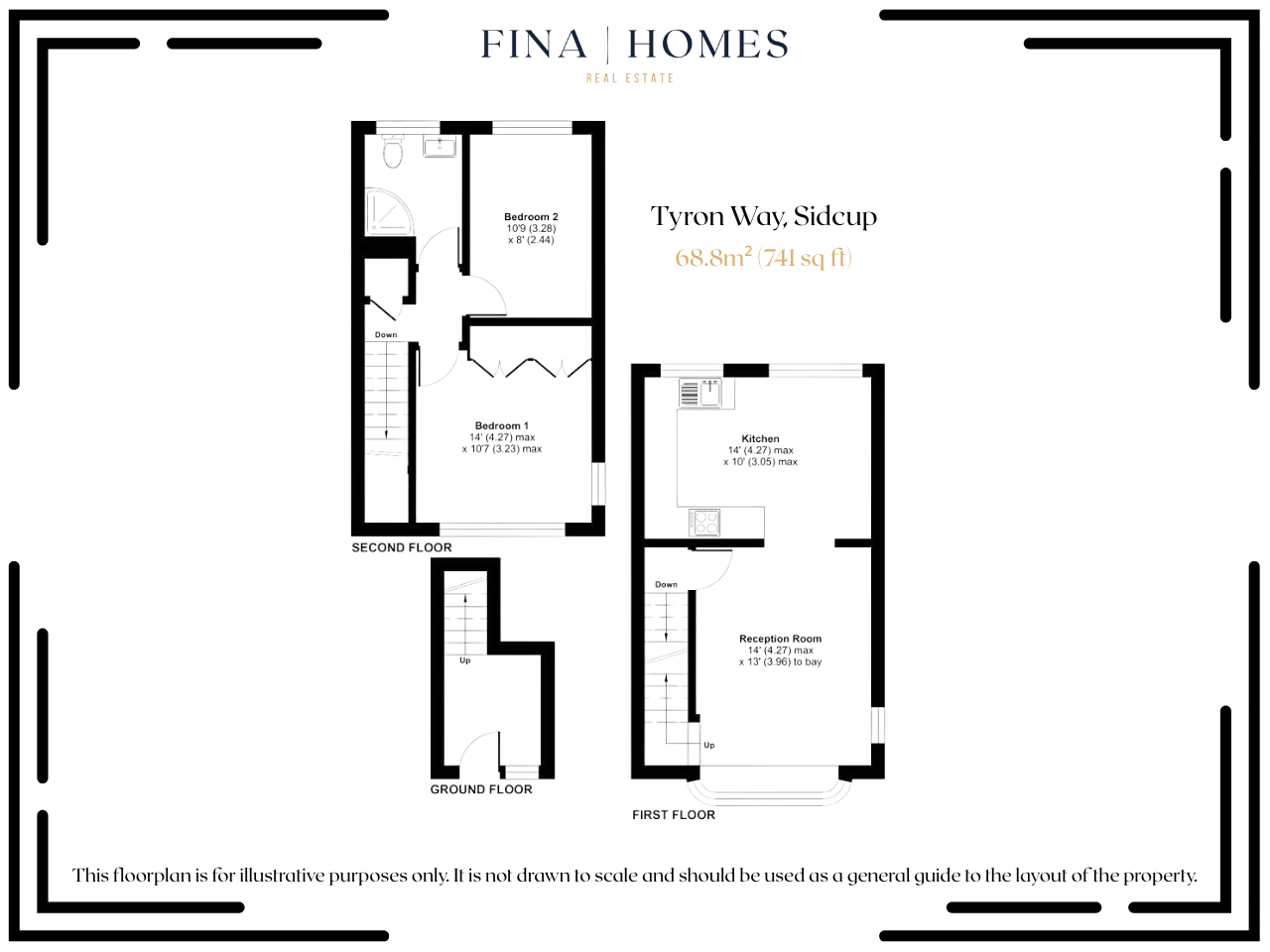 33, Tyron Way, Sidcup floorplan