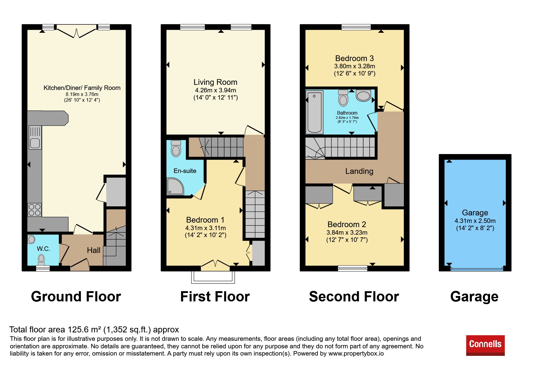 54, Greenhaze Lane, Cambridge floorplan