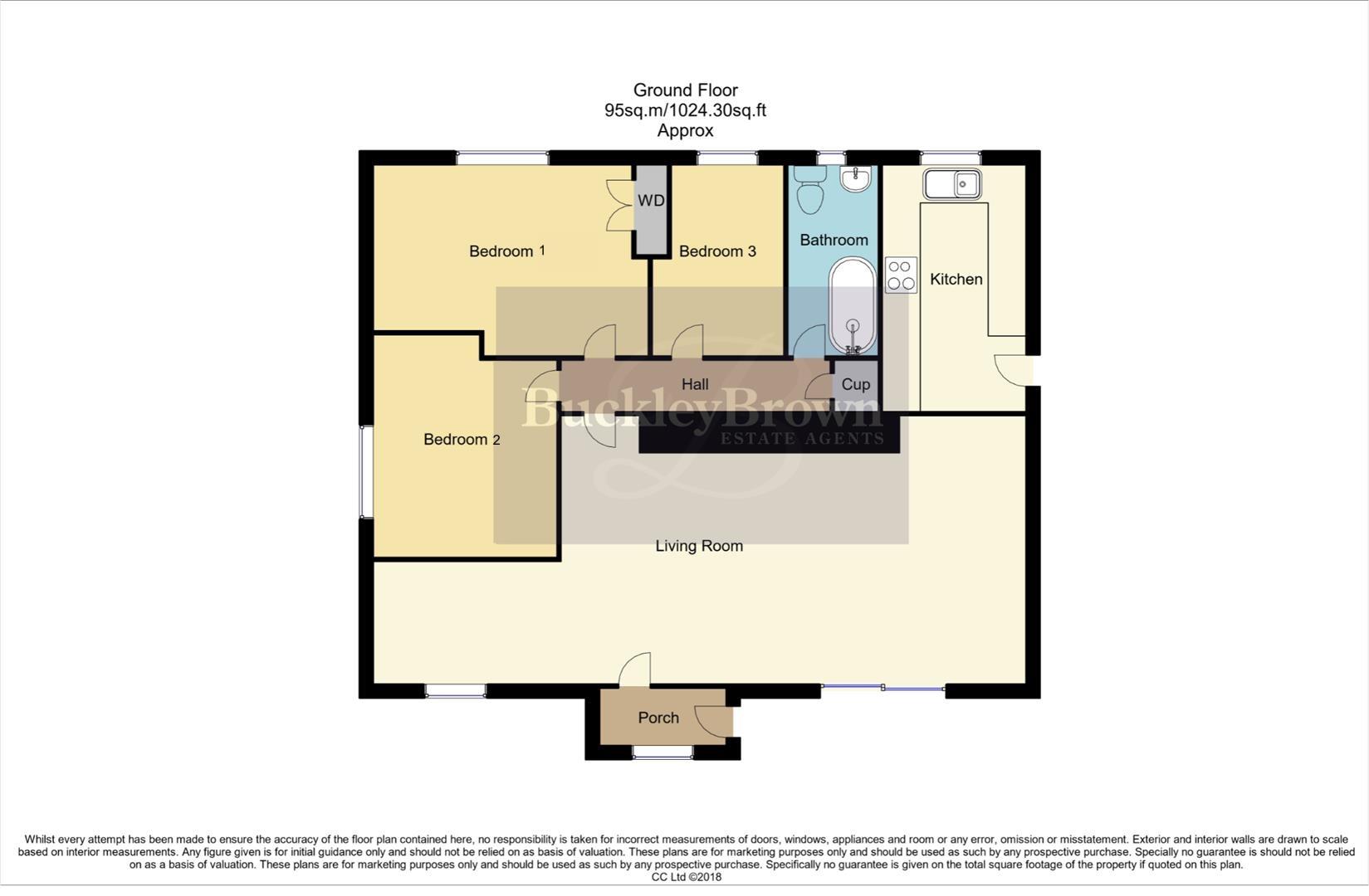 22, Kirton Park, Newark floorplan