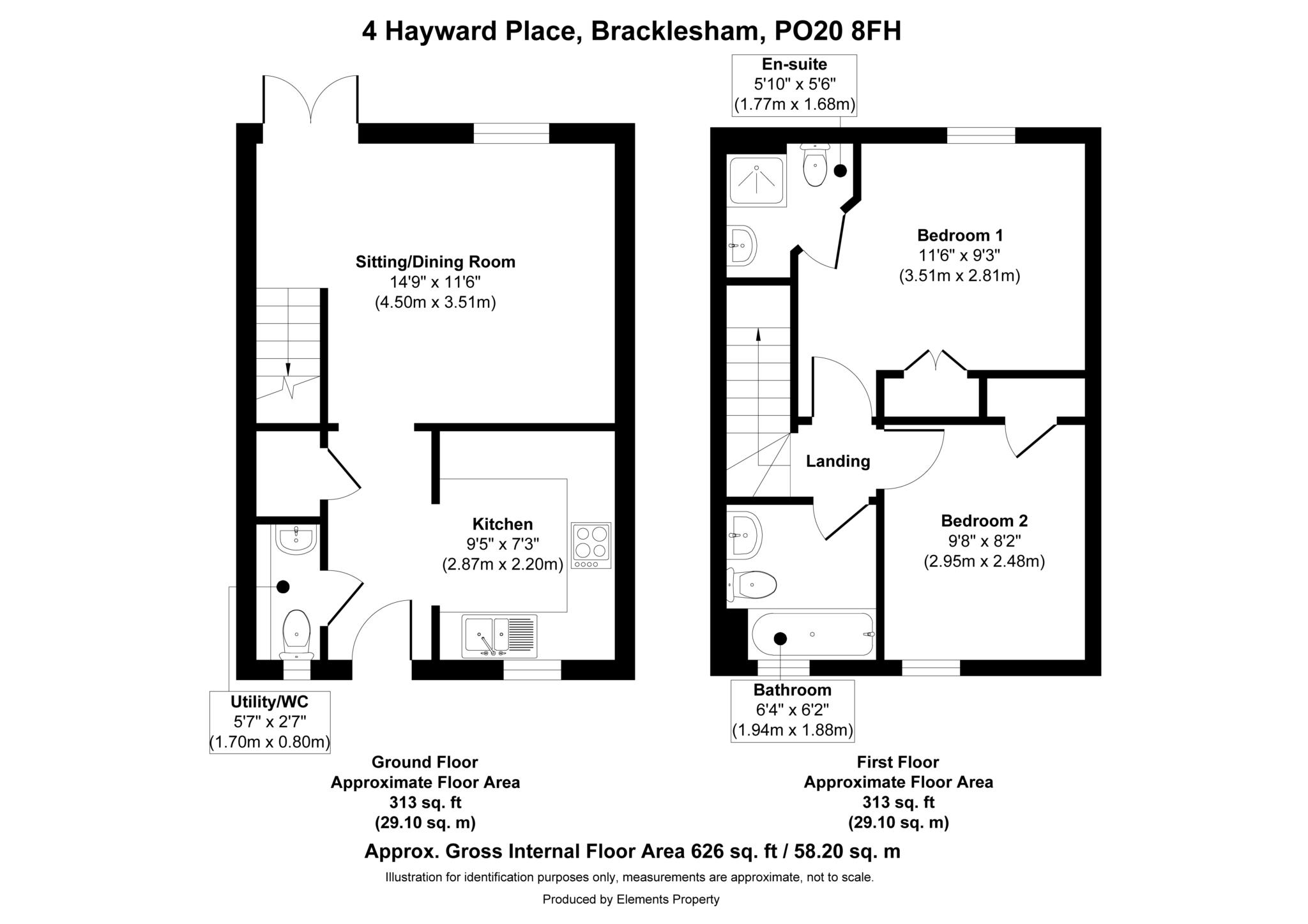 4, Hayward Place, Tide Way, Chichester floorplan