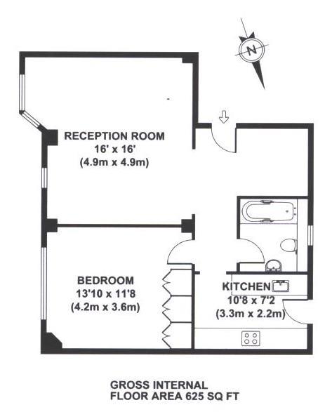 1 Bedrooms Flat to rent in Hatherley Grove, London W2