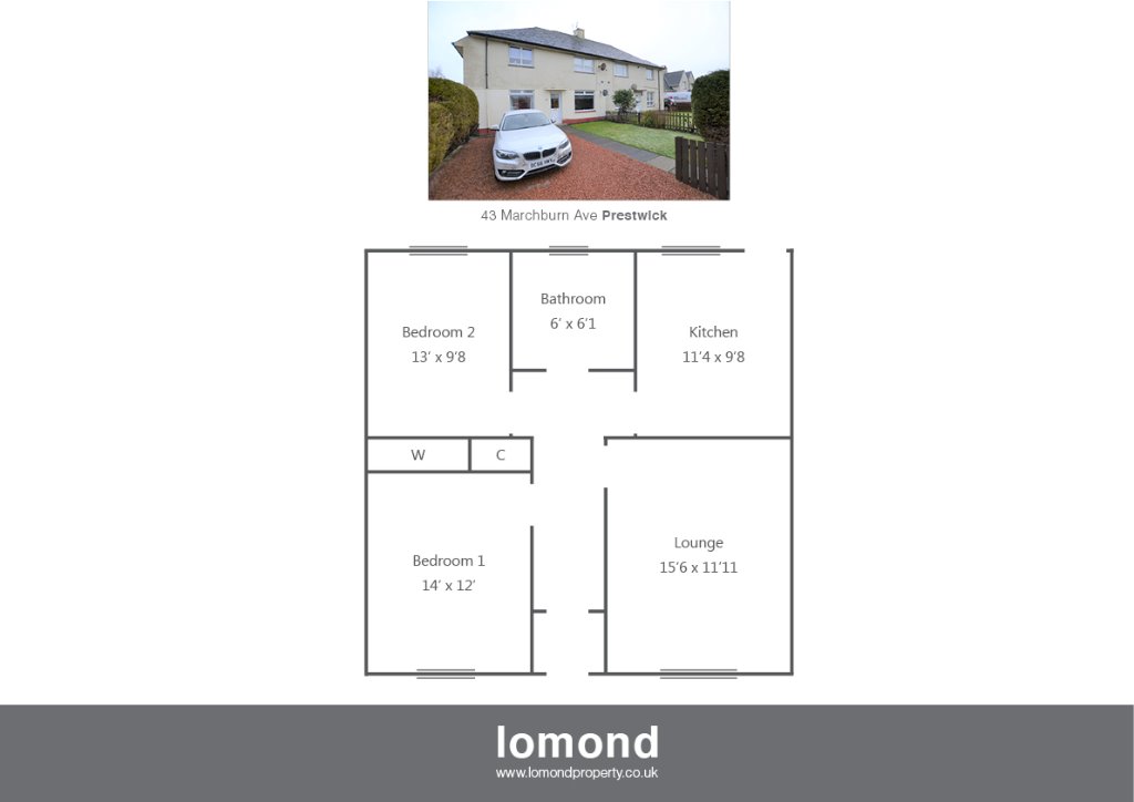 2 Bedrooms Flat for sale in Marchburn Avenue, Prestwick, South Ayrshire KA9