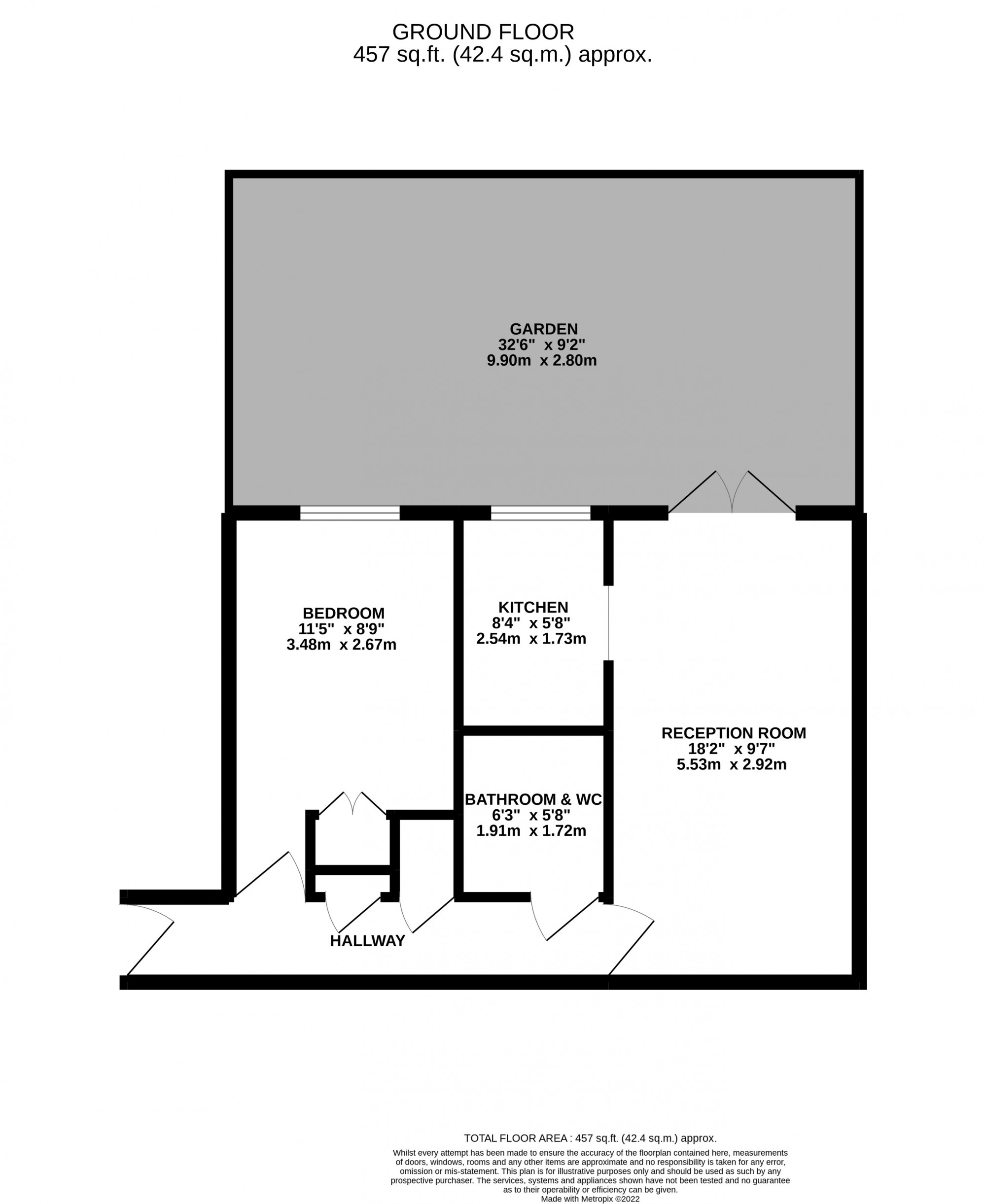 203 Riverside Close,, Upper Clapton, East london floorplan