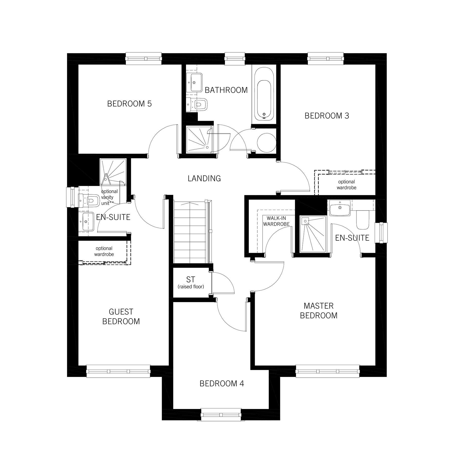 "Heddon II" at Whittingham Lane, Broughton, Preston PR3, 5 bedroom