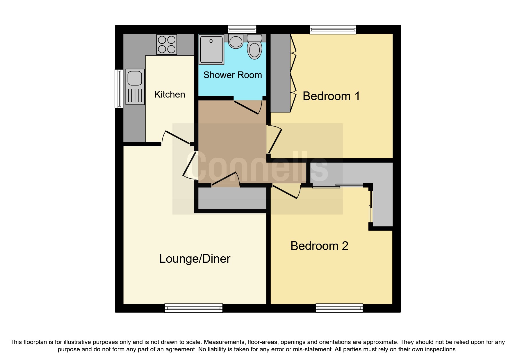 Saffron Meadow, StratfordUponAvon CV37, 2 bedroom for sale