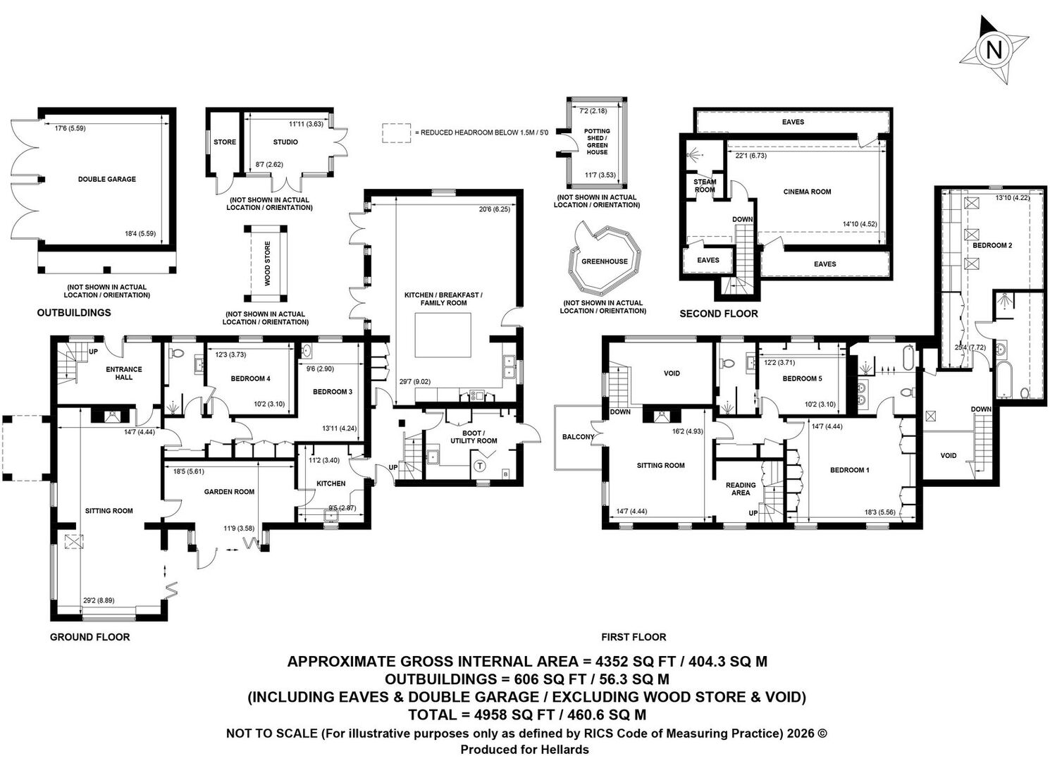 Whitestone House, Stancomb Broad Lane, Alton floorplan