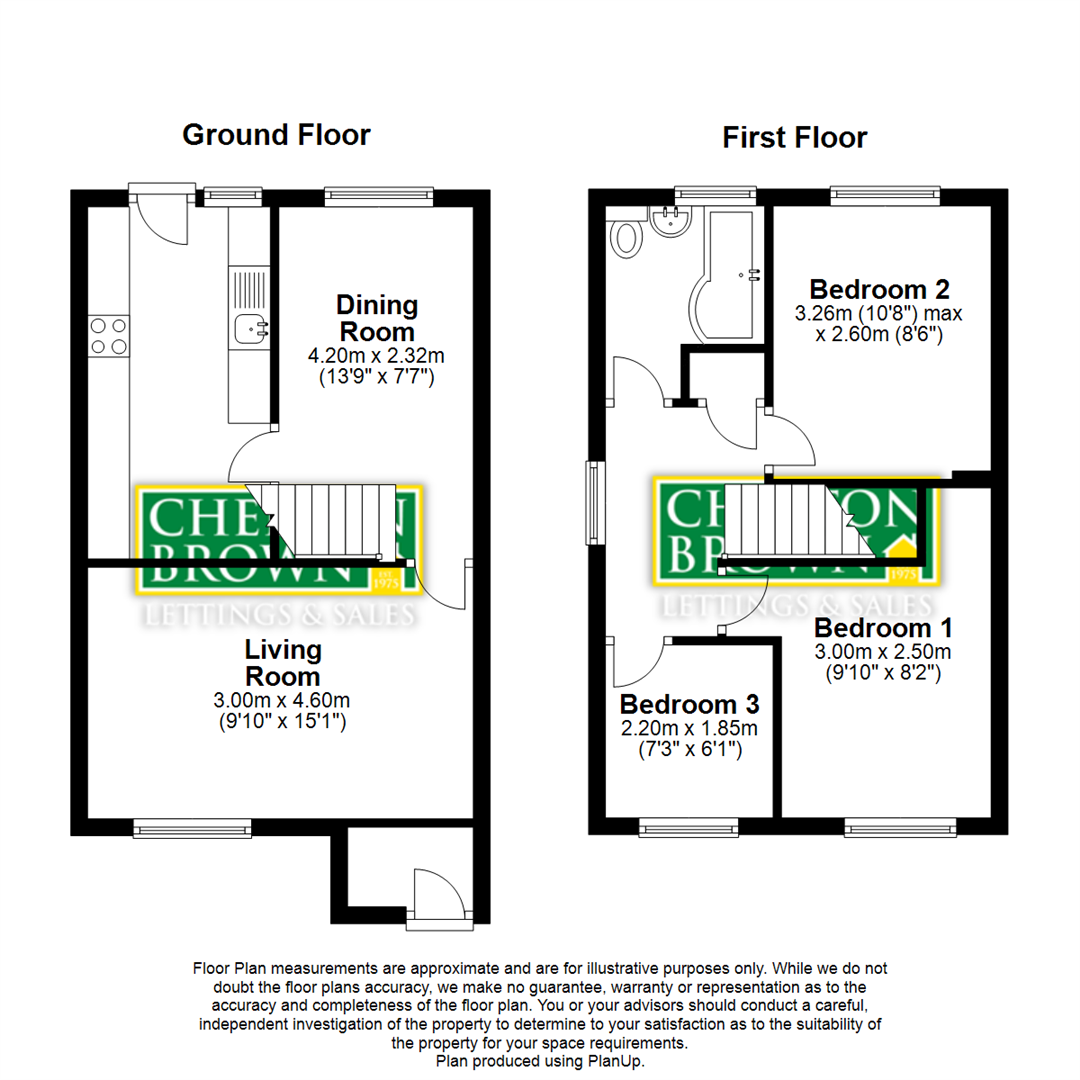 10, St Annes Close, Northamptonshire floorplan