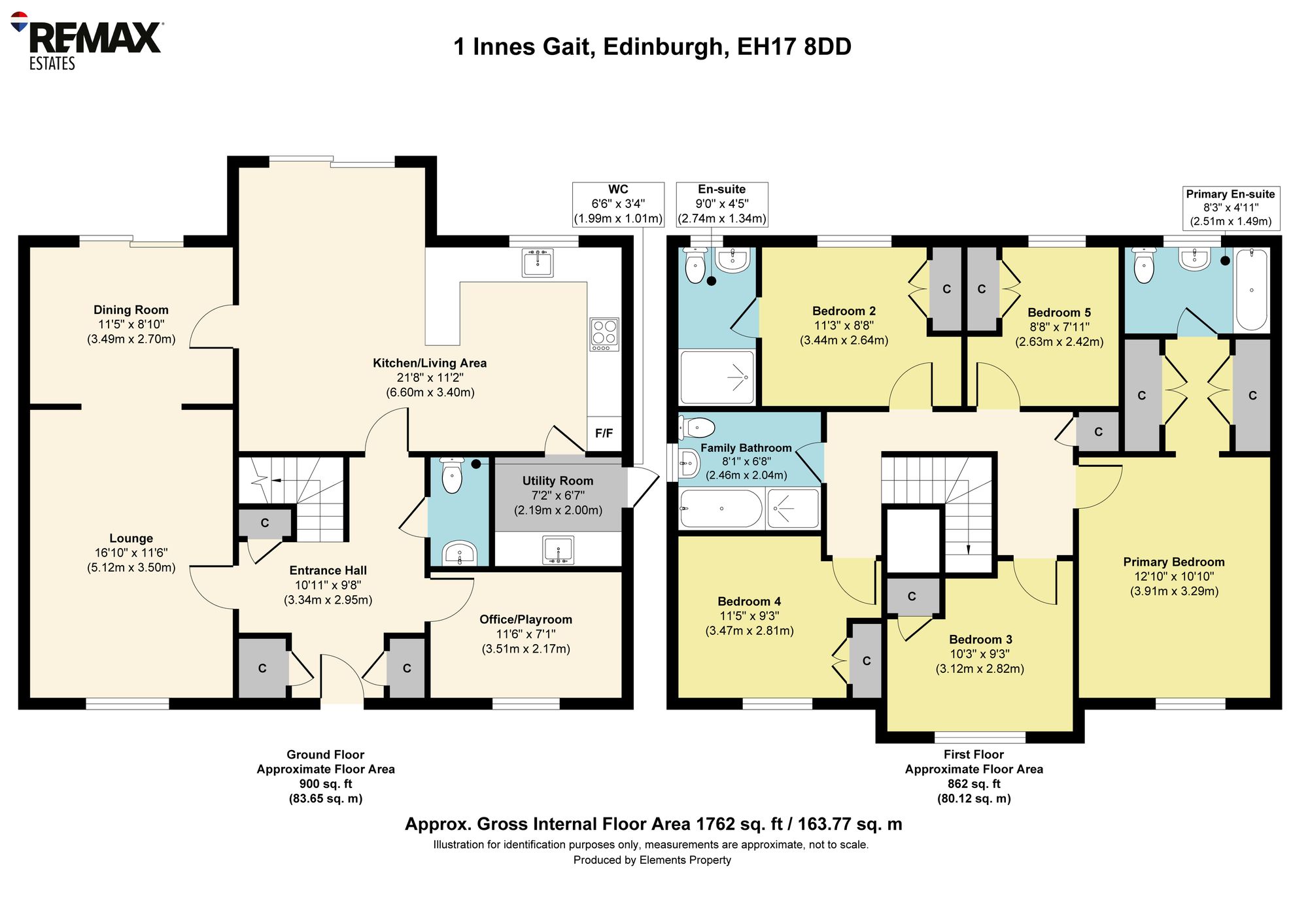 1 Innes Gait, Edinburgh floorplan
