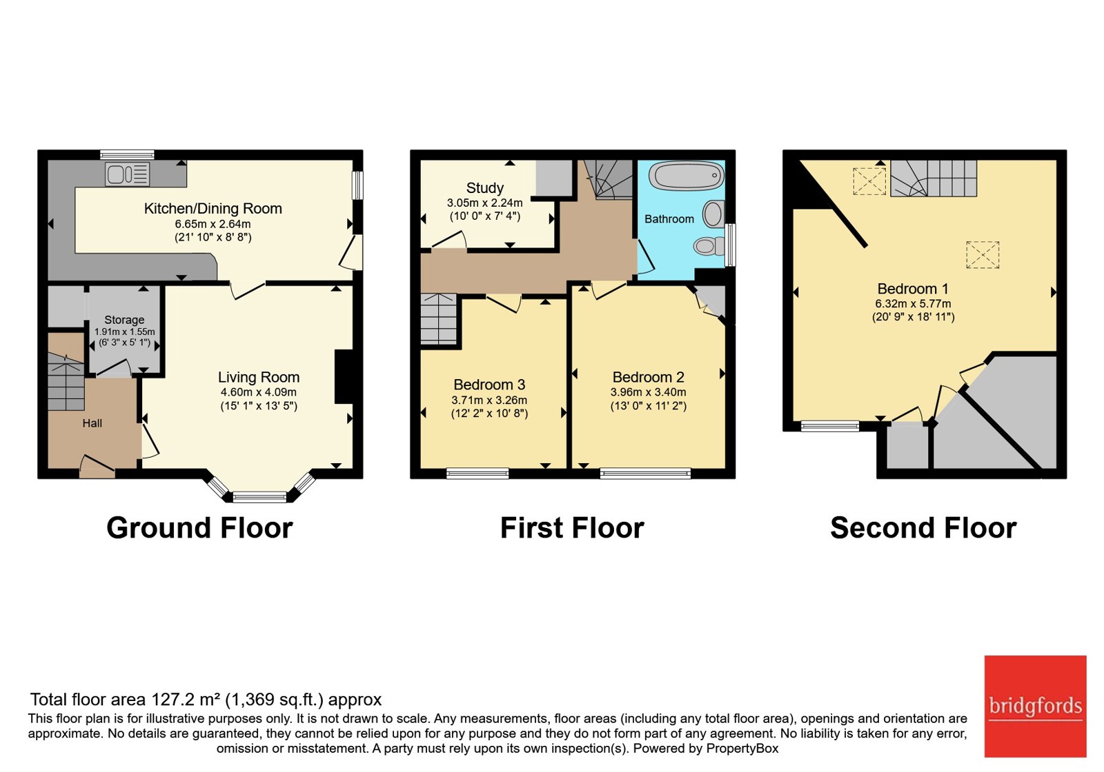 29, Carr Road, Pudsey floorplan